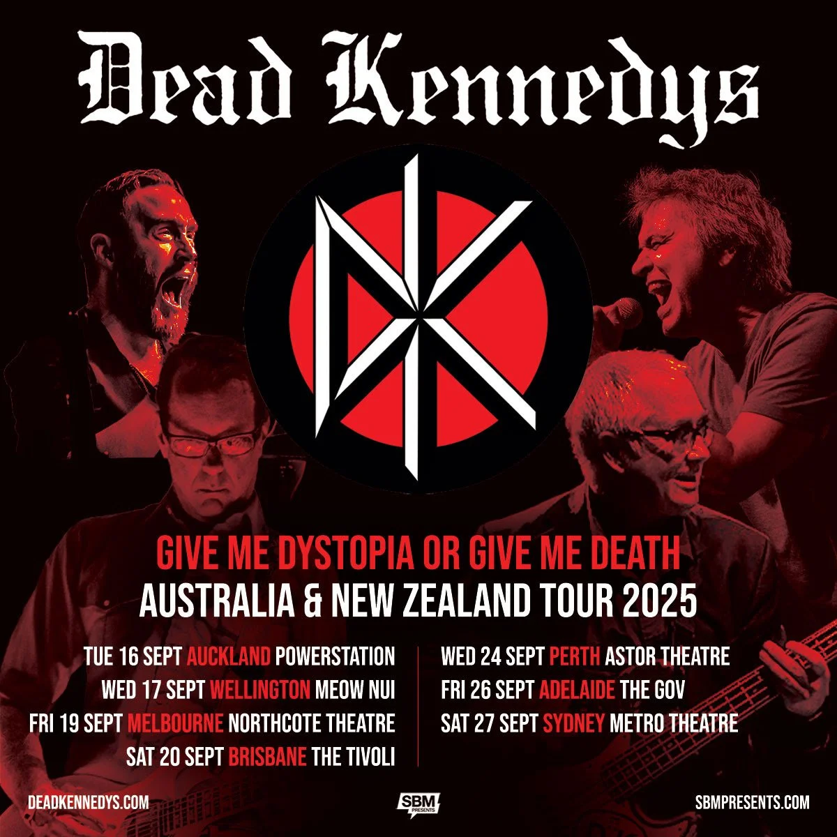Tour News - Dead Kennedys Announce Australia & New Zealand Tour September 2025
