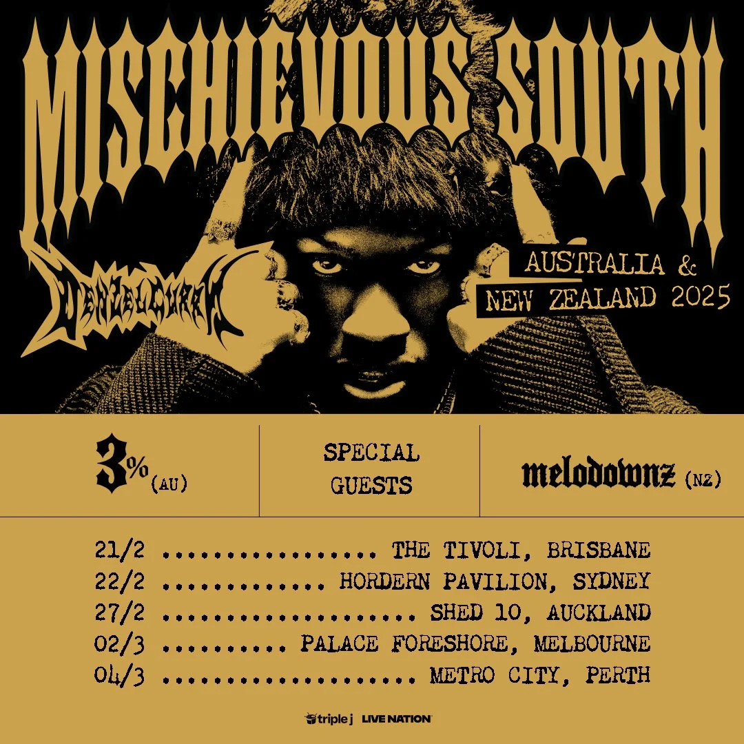 Tour News - Denzel Curry Announces Supports For Mischievous South Tour Starting Next Month