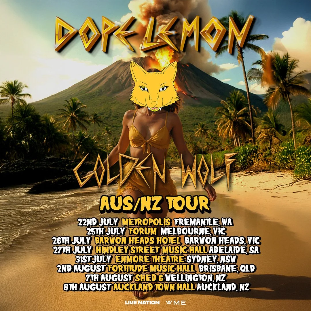 Tour News - Dope Lemon announce Australia & New Zealand dates for The Golden Wolf World Tour