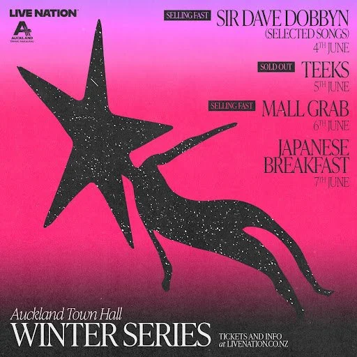 Tour News - Full Lineup announced for Auckland Winter Series, tickets on sale now