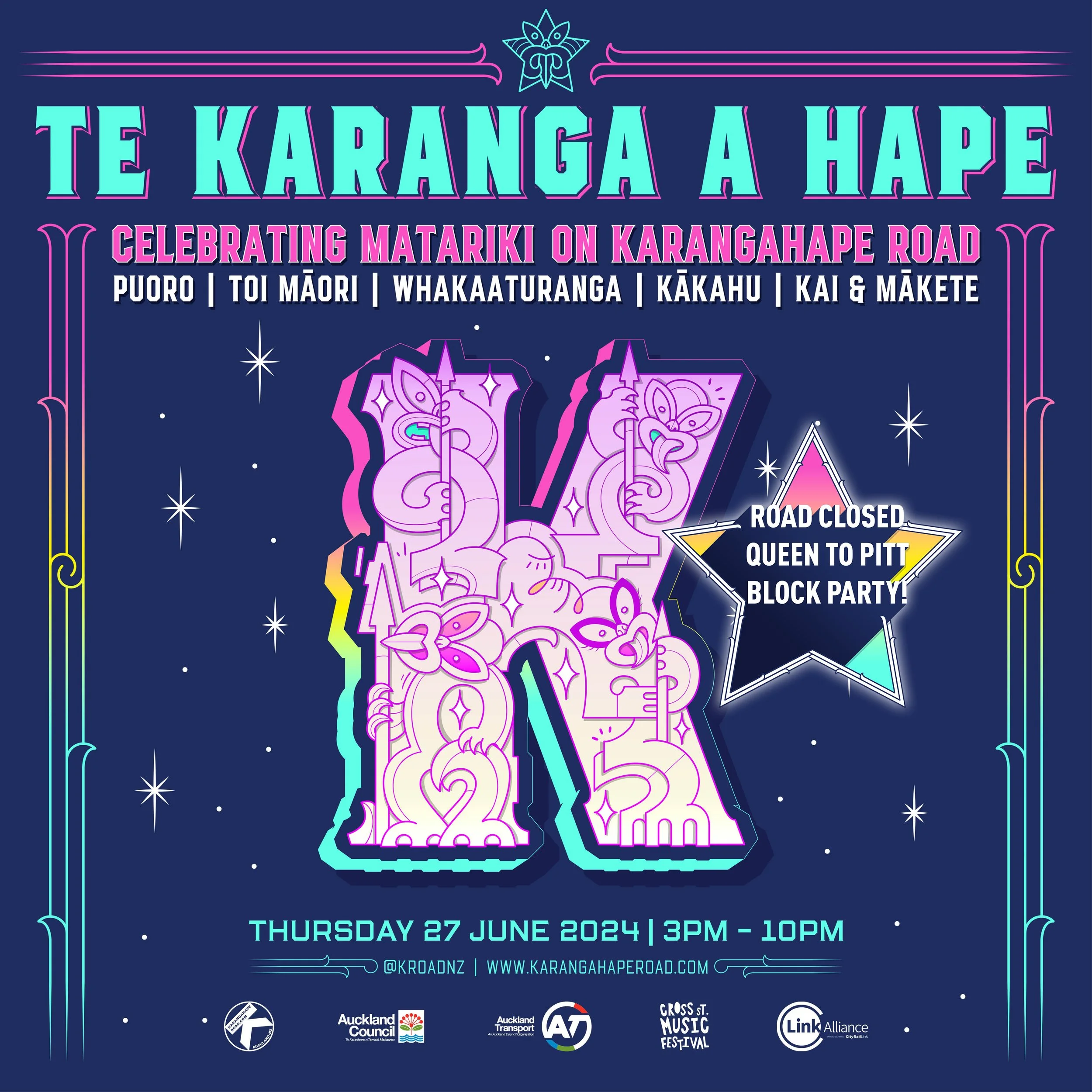 Event News - Karangahape Road opens street for Free Matariki Block Party