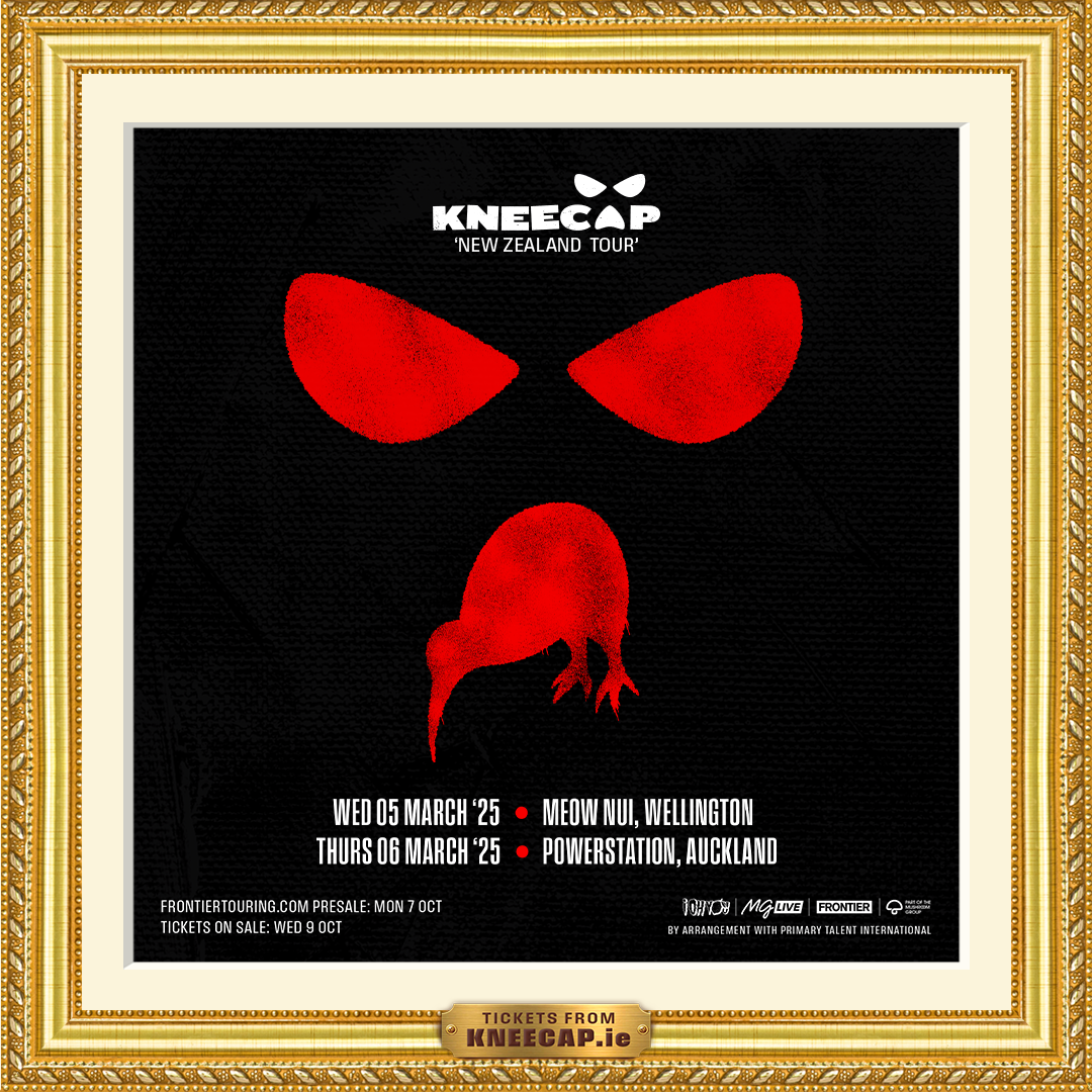 Tour News - Kneecap announce debut Aotearoa tour dates