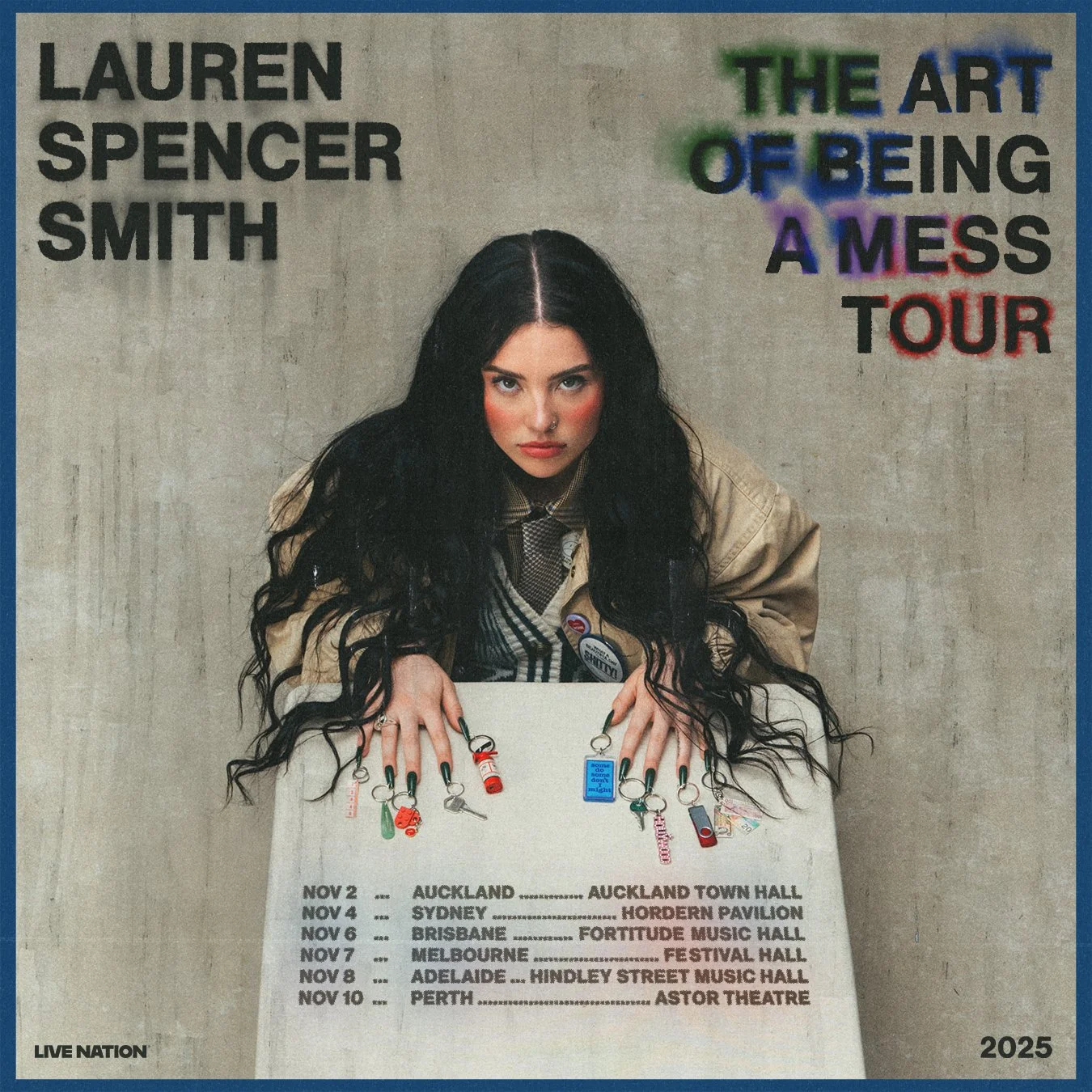 Tour News - Lauren Spencer Smith confirms global headline tour will arrive Down Under this November