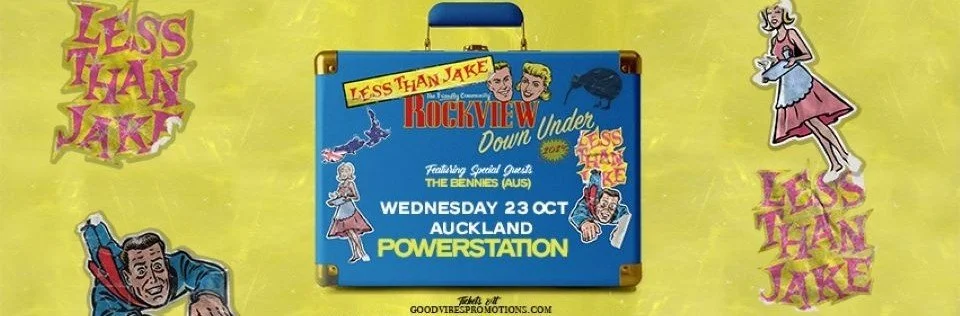 Tour News - Less Than Jake return to New Zealand!