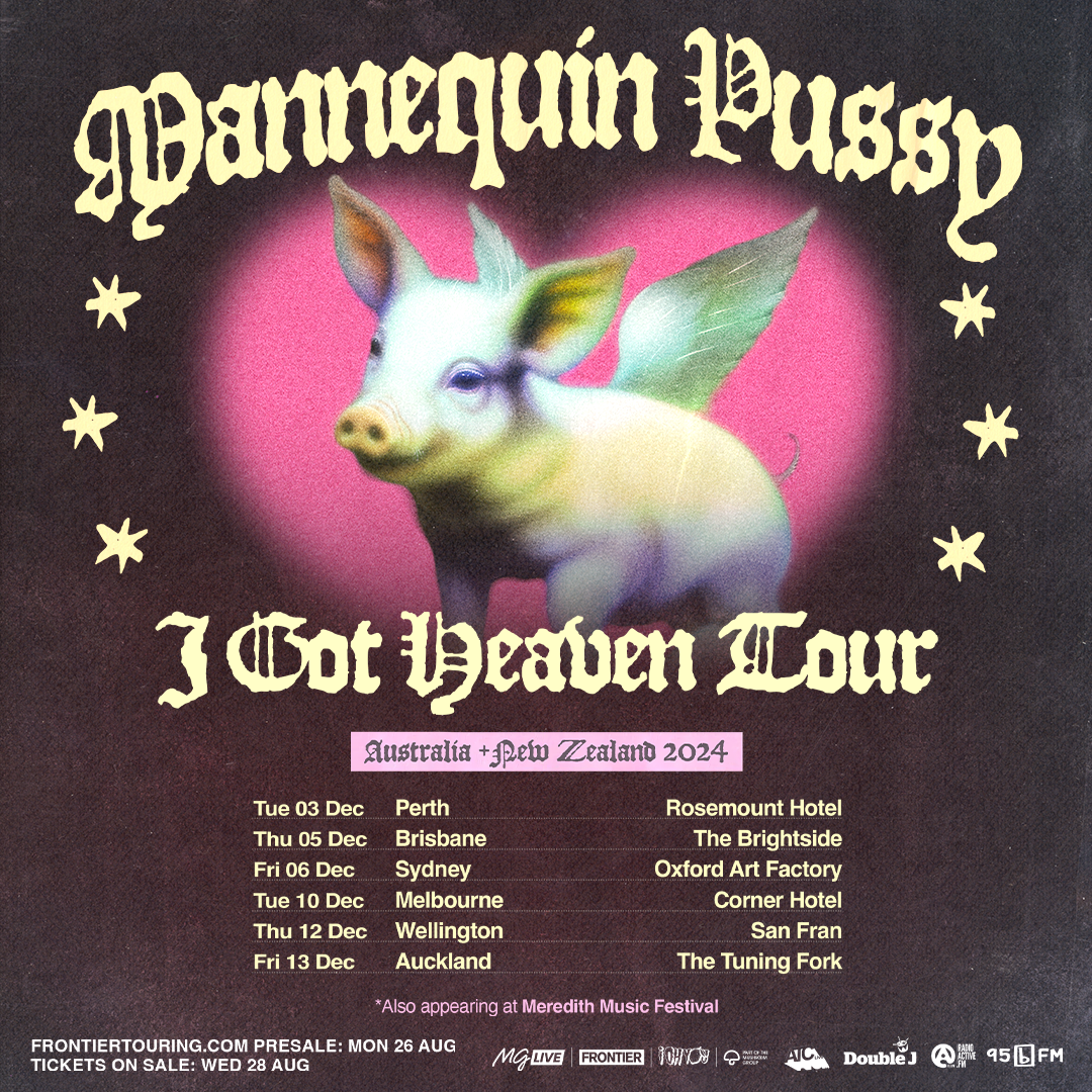 Tour News - Mannequin Pussy - Philadelphia rockers announce I Got Heaven tour in December 2024