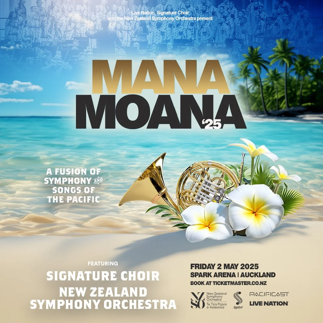 Tour News - NZ Symphony Orchestra, Signature Choir, and Live Nation Present Mana Moana