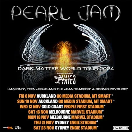 Tour News - Pearl Jam add local artists to lineup for NZ & Australia legs of Dark Matter World Tour