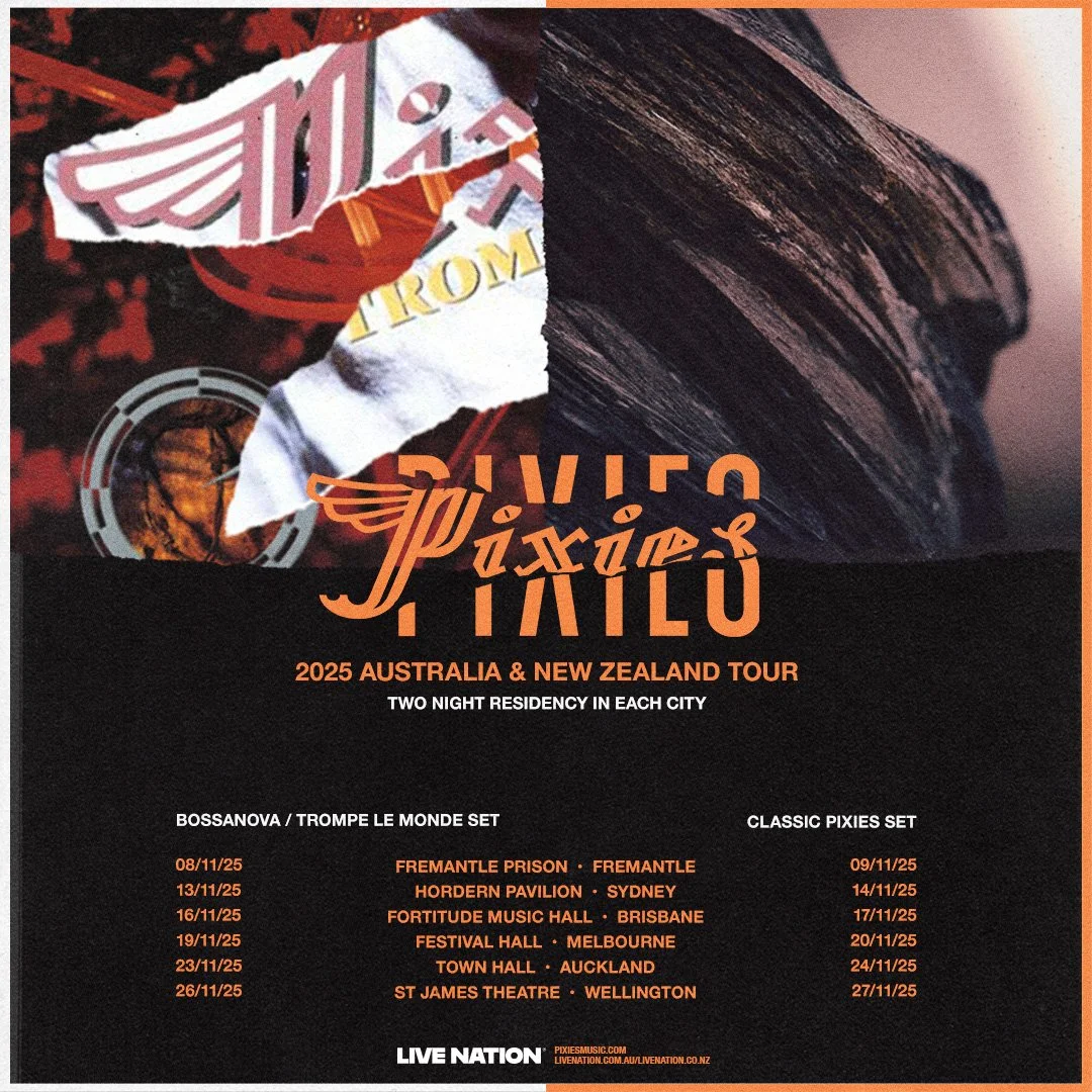 Tour News - Pixies announce New Zealand Tour for 2025
