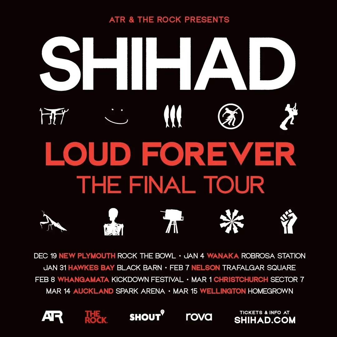 Tour News - Shihad: Don't miss out on the final tour + Christchurch Venue Upgrade