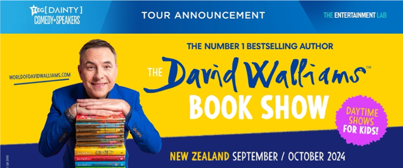 Tour News - The David Walliams Book Show - Nationwide daytime shows for kids