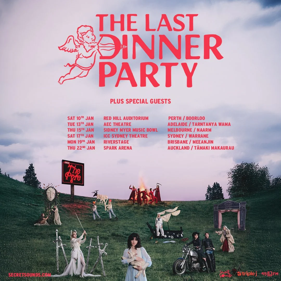 Tour News - The Last Dinner Party Announce Worldwide Tour + Australian & New Zealand Dates - January 2026