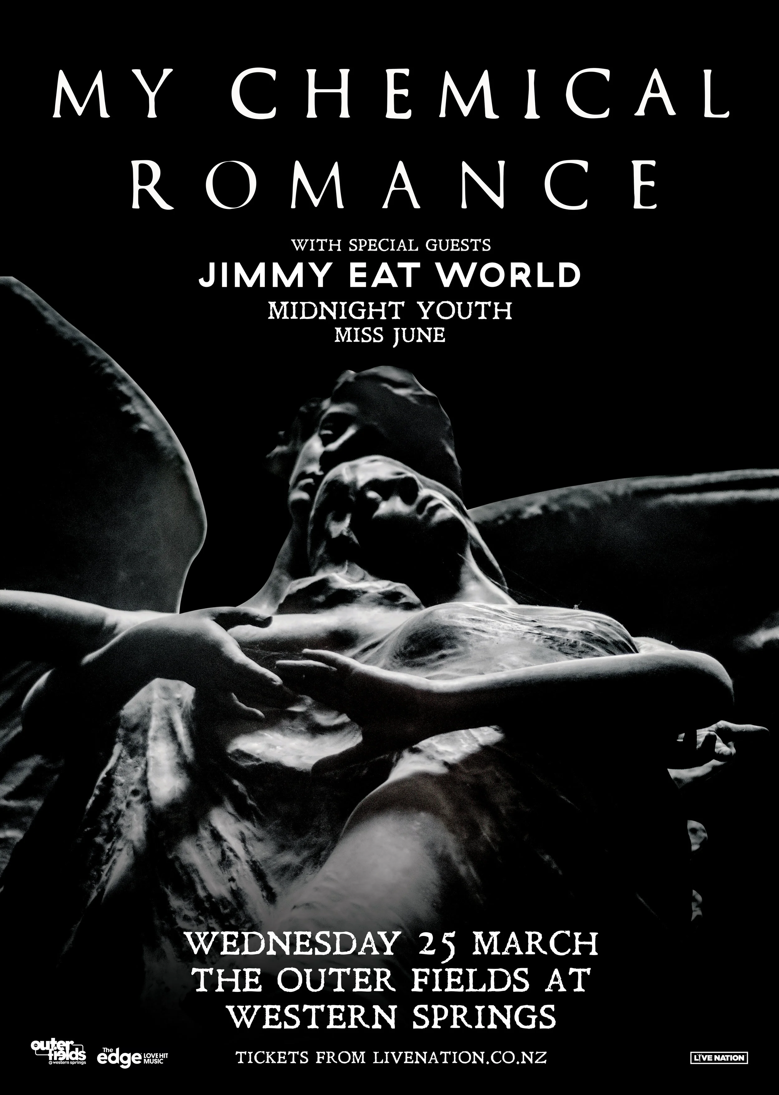 Tour News_My Chemical Romance Return to NZ for One Show Only!