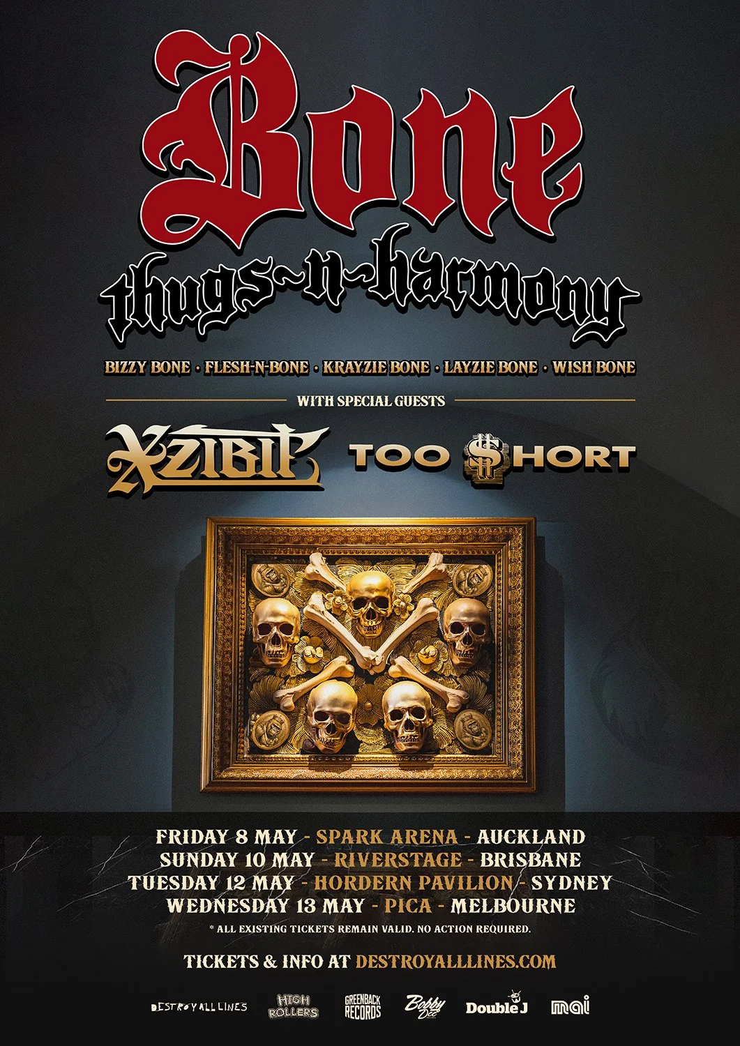 Bone Thugs-N-Harmony - Auckland - 8th May 2026