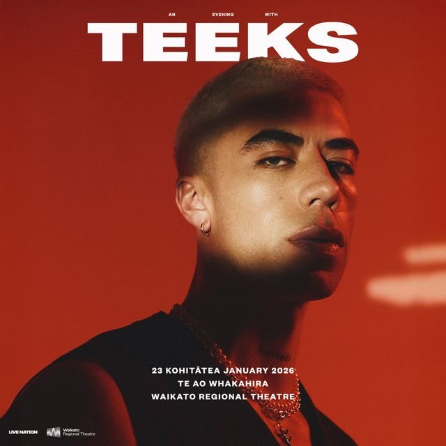 Tour News - Teeks announced for opening night at the Waikato Regional Theatre - 4th November 2025