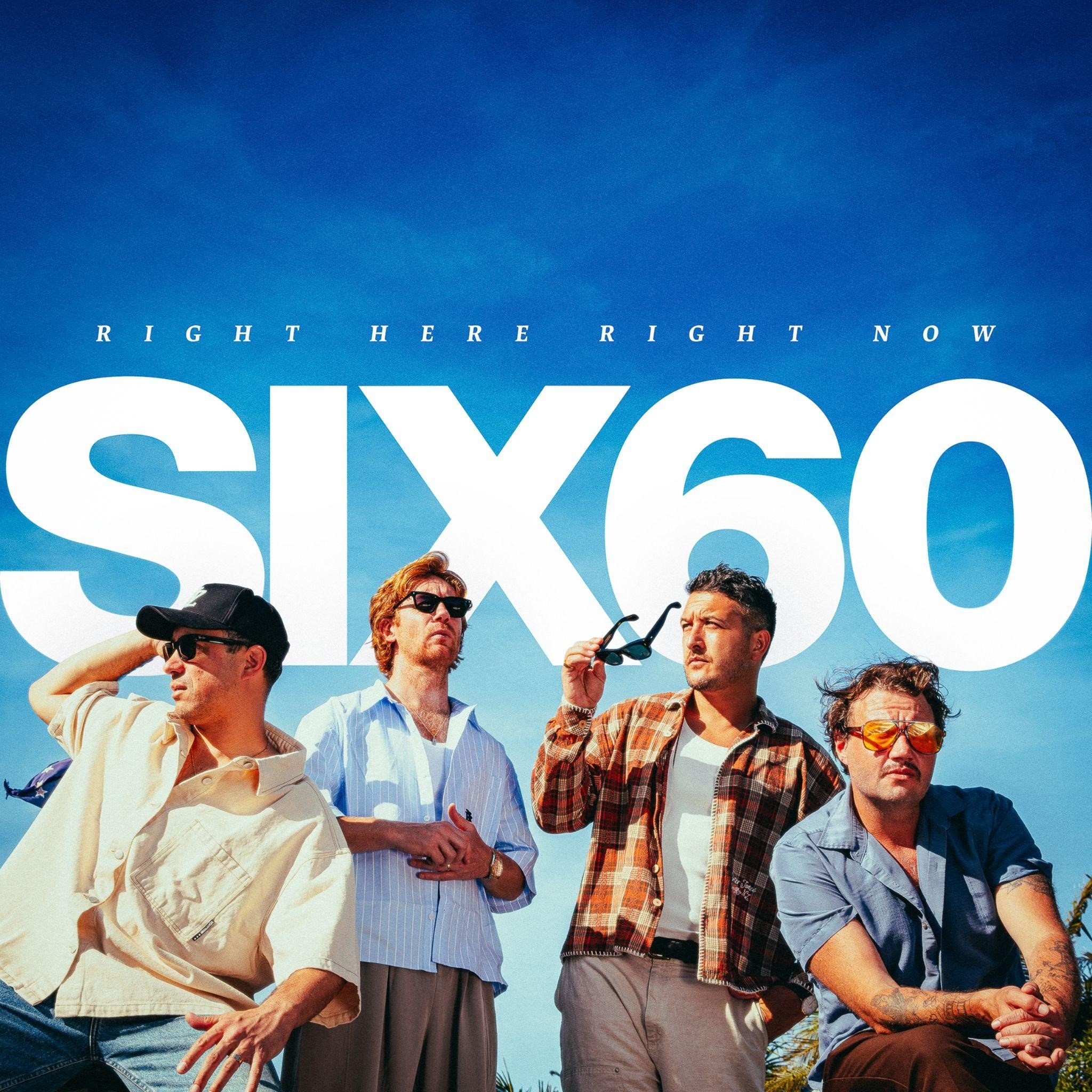 New Music &amp; Video Release - Six60 announce studio live album 'Right Here Right Now' - 16th January 2026