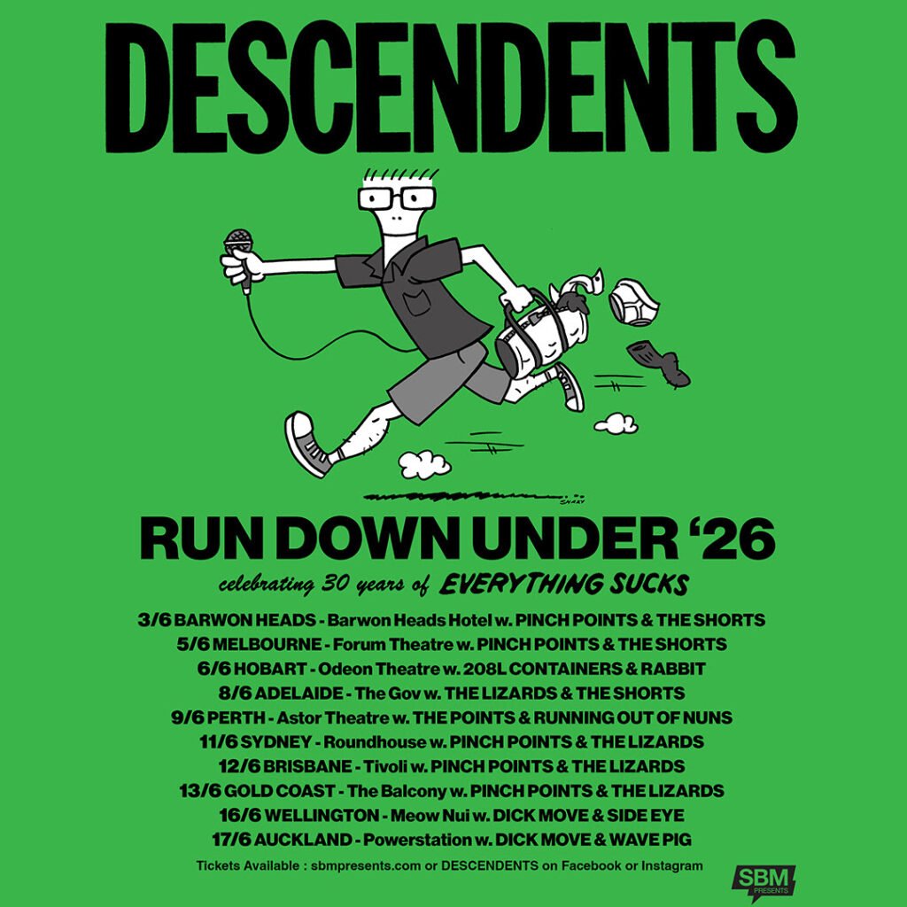 Descendents - Run Down Under '26 - Auckland - 17th June 2026