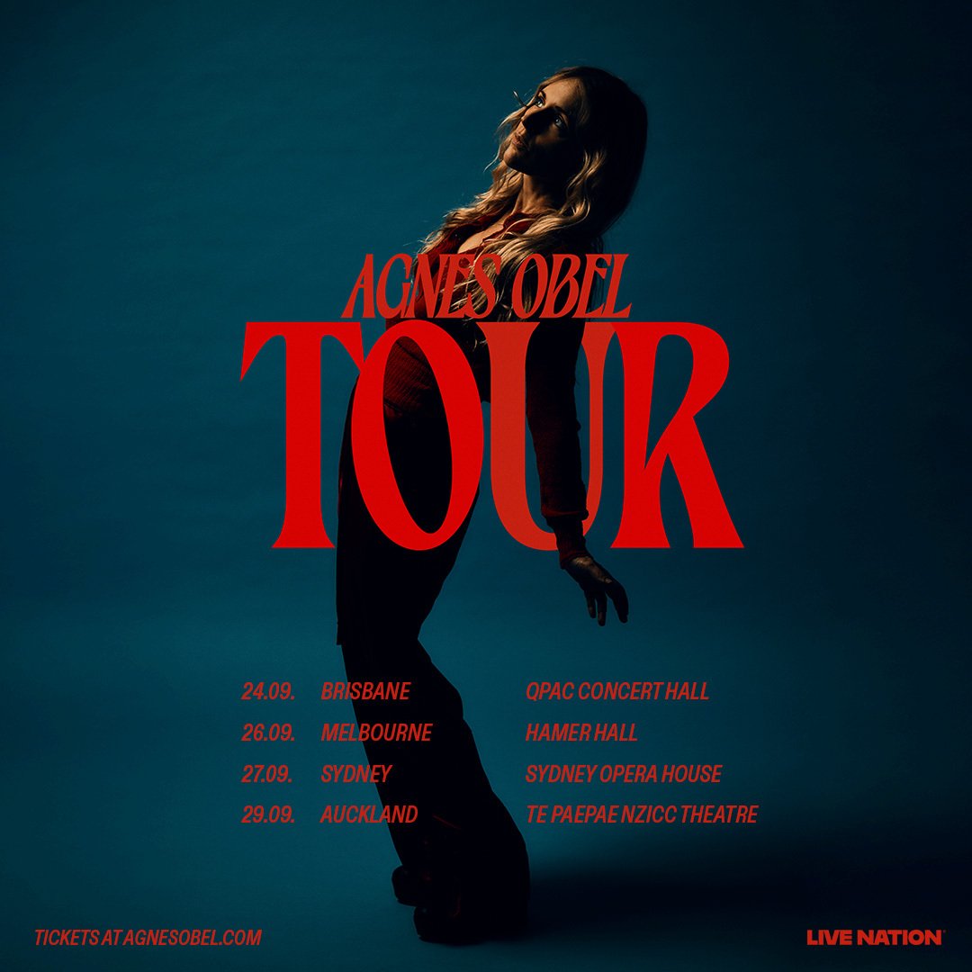 Tour News - Agnes Obel announces her return to Australia and New Zealand in 2026 - 9th February 2026