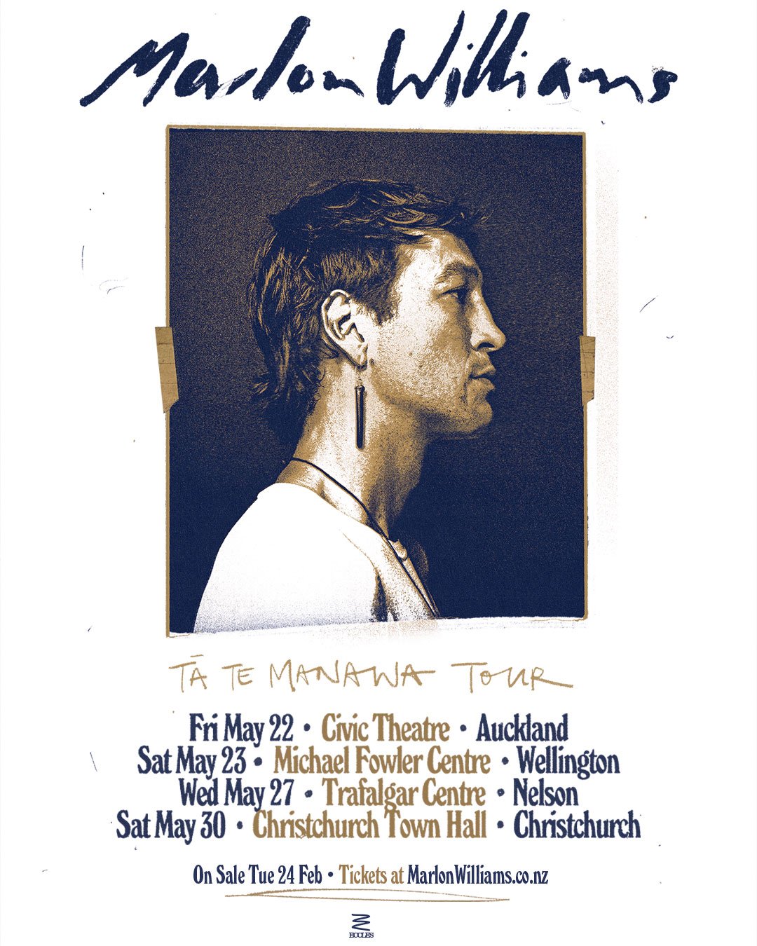Marlon Williams - Ta Te Manawa Tour - Wellington - 23rd May 2026