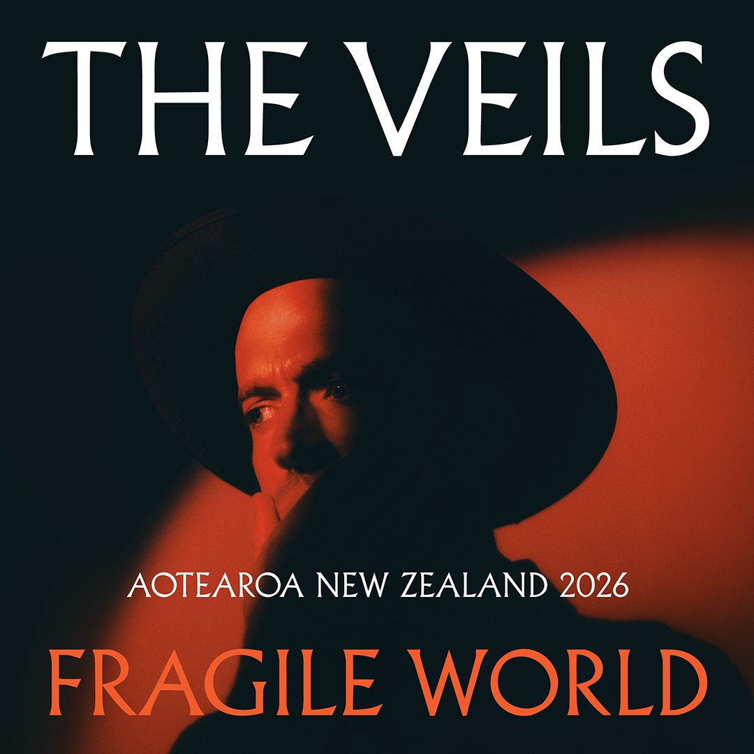 Tour News - The Veils 'Fragile World' Aotearoa New Zealand Tour 2026 - 12th March 2026