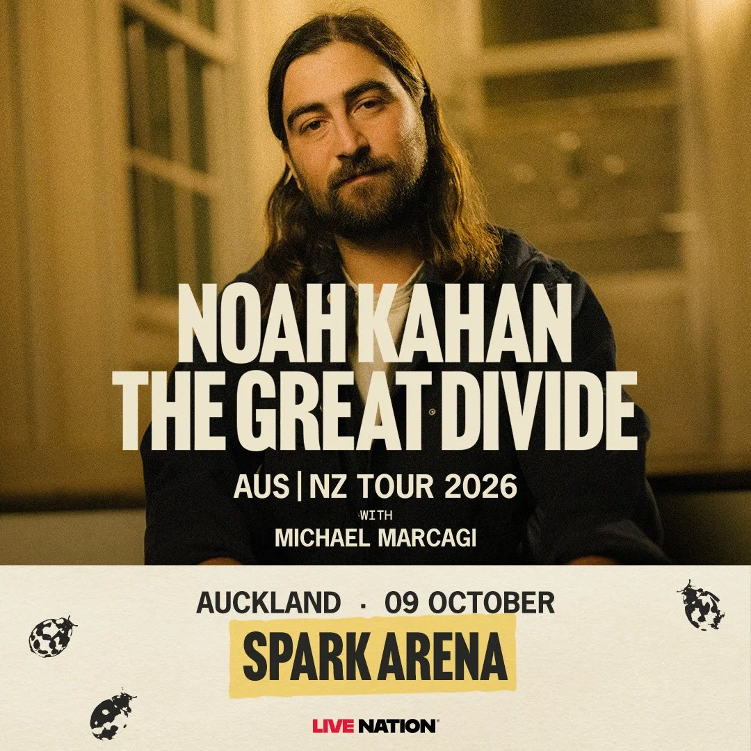 Tour News - Noah Kahan announces 'The Great Divide' world tour, with international date in Aus/NZ - 10th April 2026