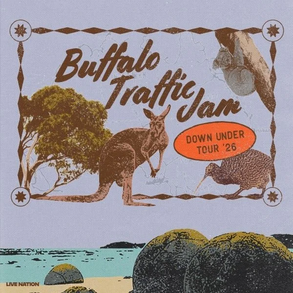 Tour News - US folk stars Buffalo Traffic Jam add second Auckland show to the Down Under Tour '26 - 1st May 2026