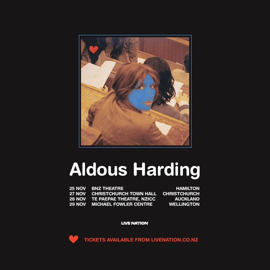 Tour News - Aldous Harding announces 'Train On The Island' Aotearoa tour - 4th May 2026