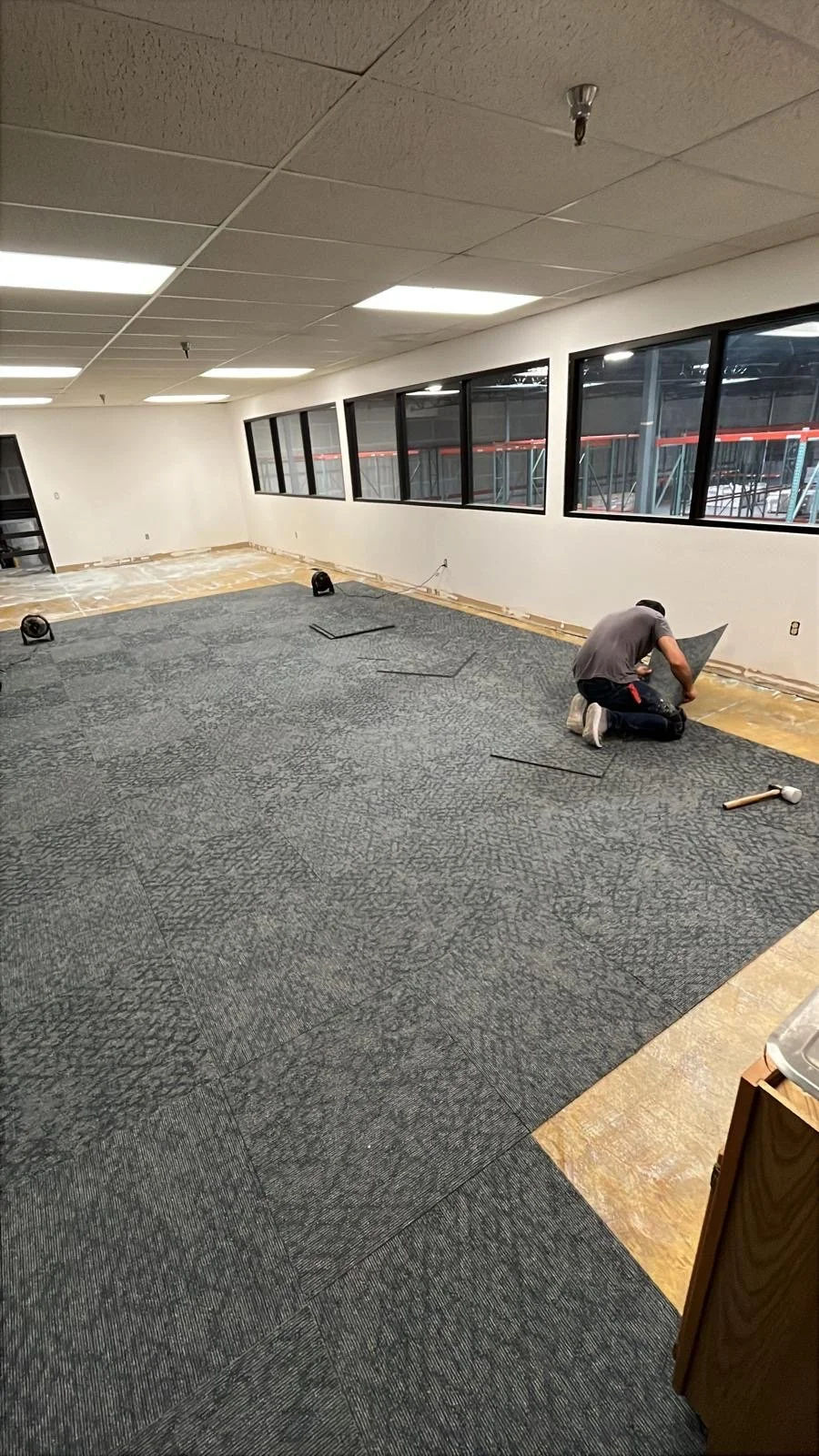 During the Installation