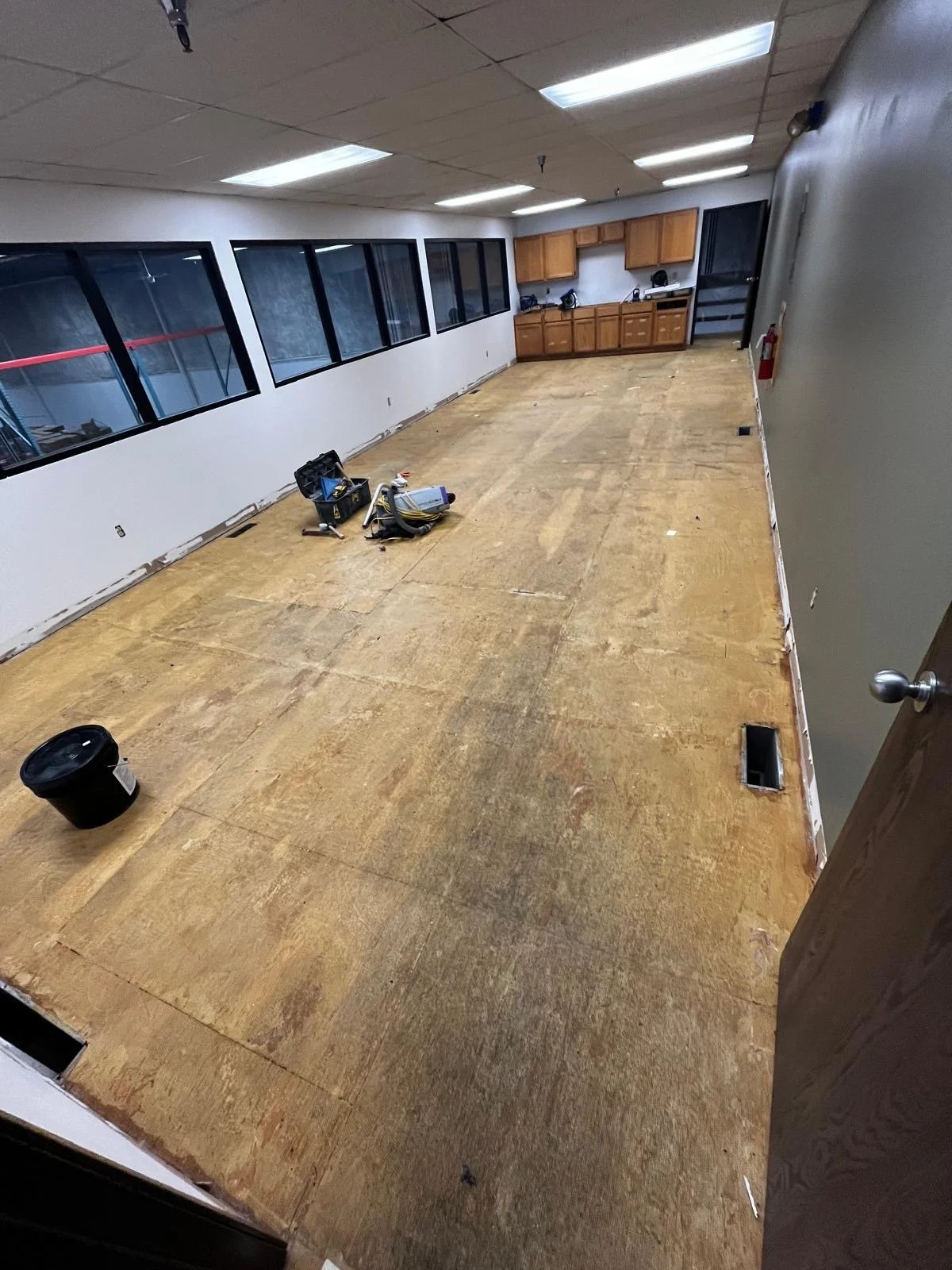 During the Installation