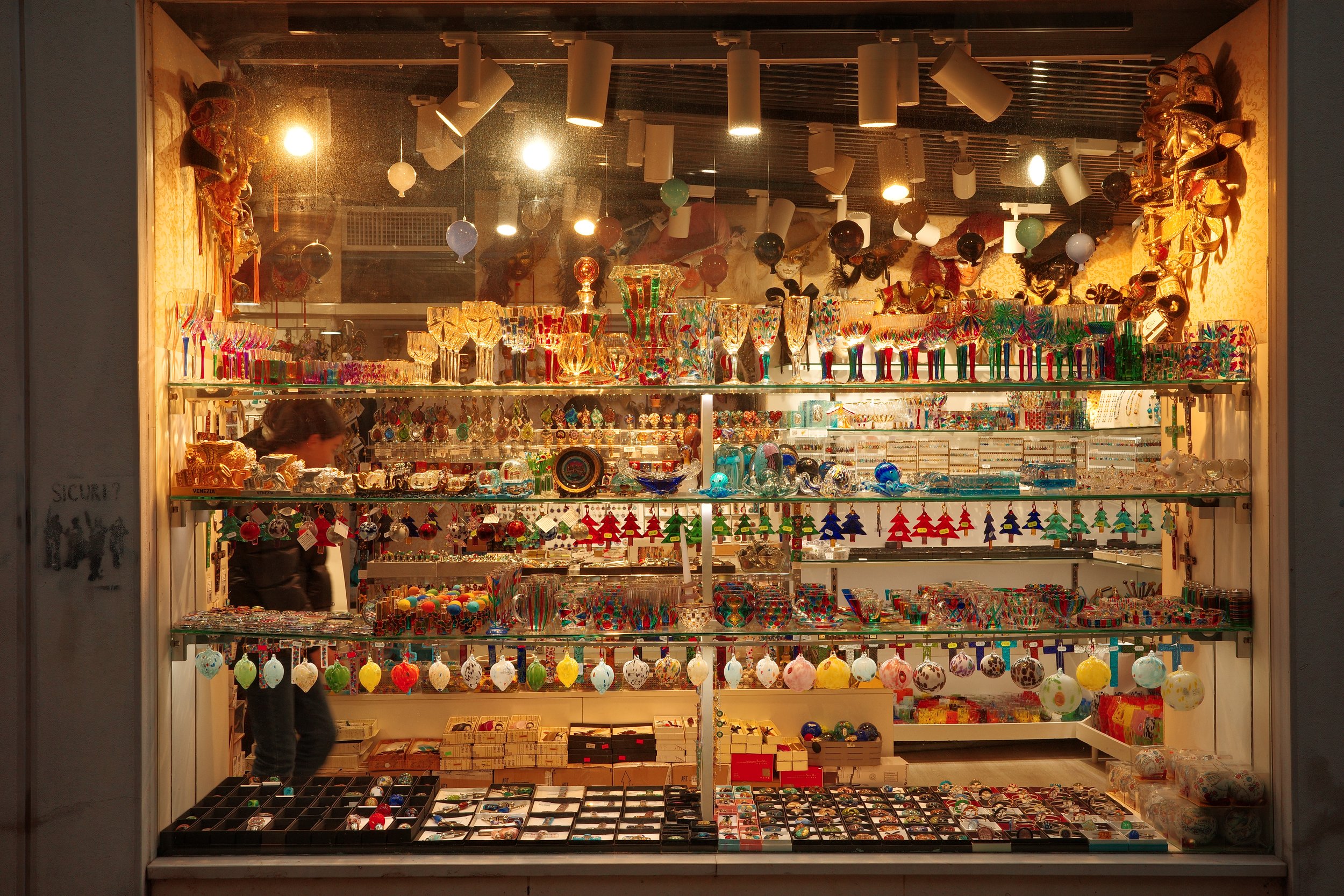 Venice — a window of colors, where glass becomes light.