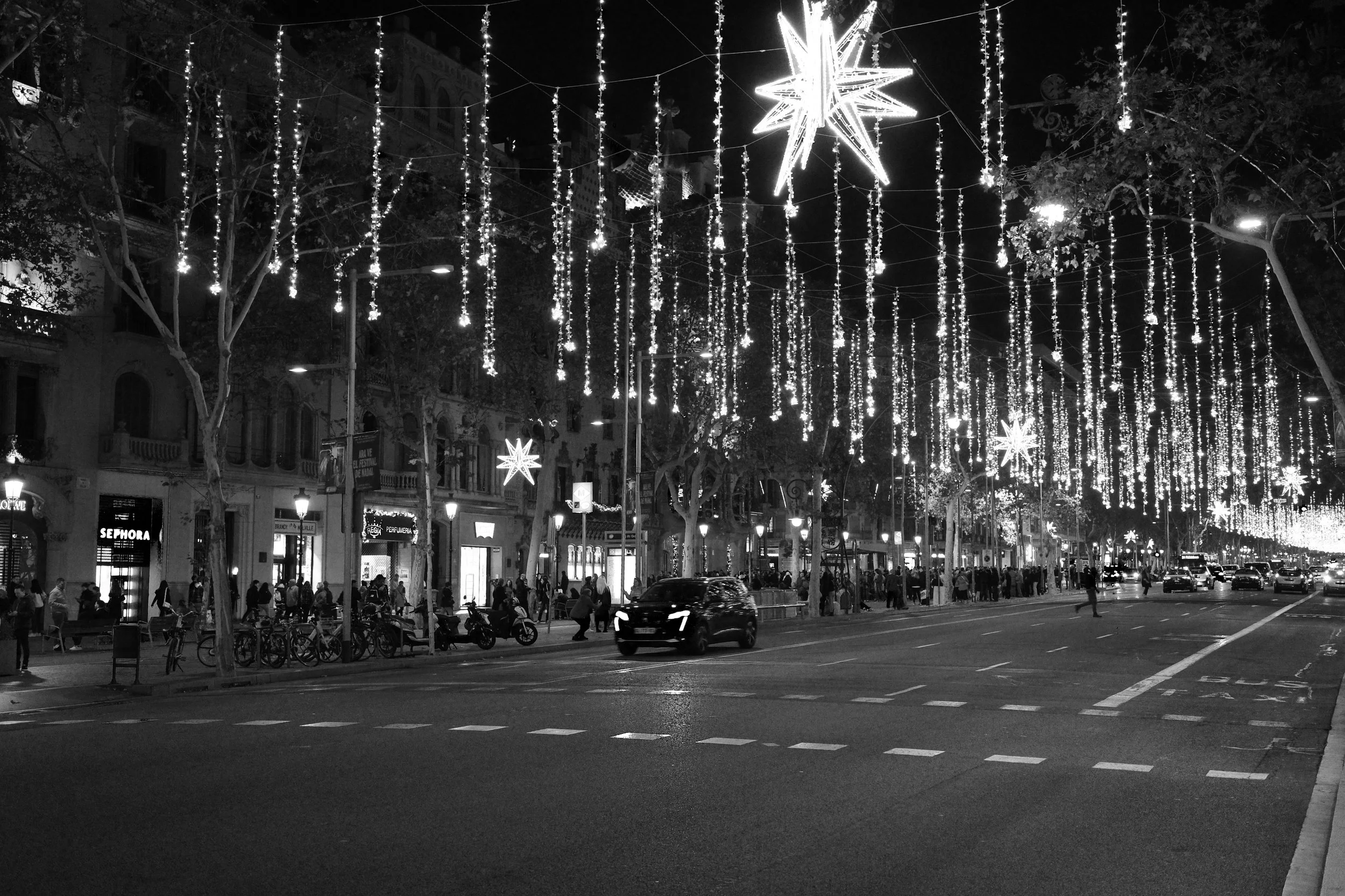 Barcelona at Christmas — a city dressed in light and wonder.