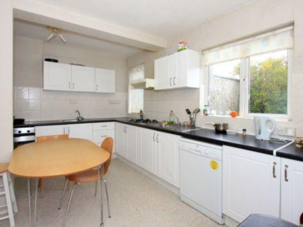 Simplistic modern interior renovation in Golders Green with minimalist design and neutral tones