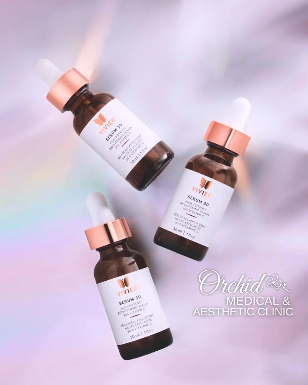 ✨ Serum 30 is here! ✨
A high-performance antioxidant serum that brightens, smooths, and protects your skin from environmental damage 💧
Now available at Orchid Medical Clinic 🌿

📍 Unit D120 &ndash; 805 Boyd Street, New Westminster, BC
🌐 orchidmedi
