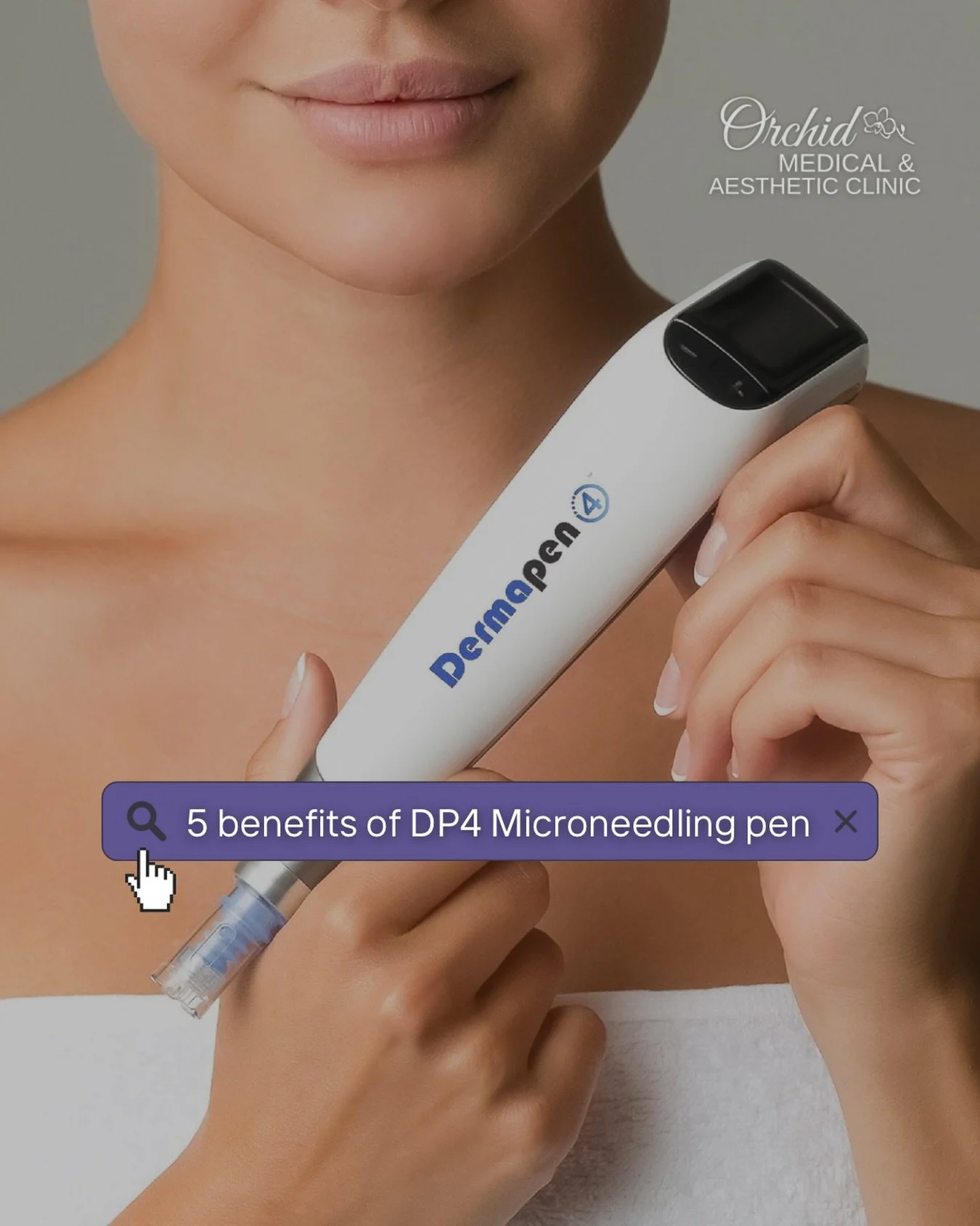 5 Benefits of the DP4 Microneedling Pen ✨💜

&bull; Boosts collagen &amp; elastin
&bull; Improves acne scars &amp; fine lines
&bull; Reduces pores &amp; uneven texture
&bull; Enhances absorption of active serums
&bull; Leaves skin smoother, brighter 