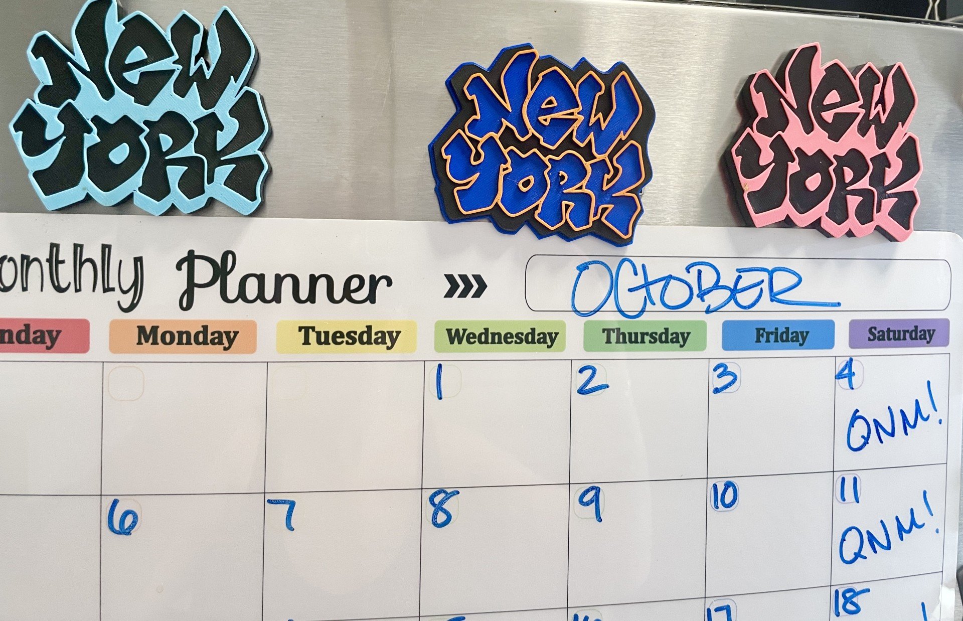 New York Magnet-Assorted Colors