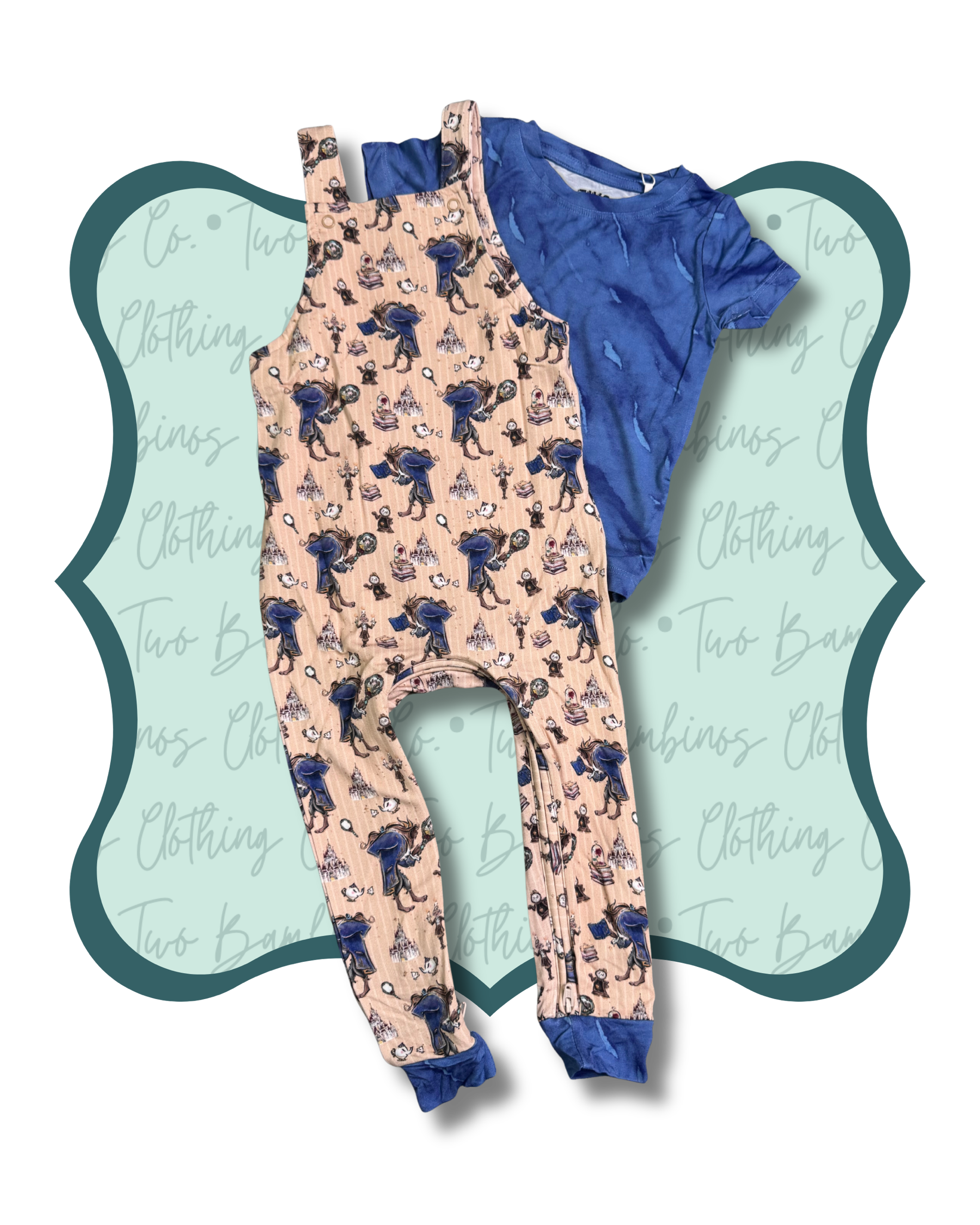 The West Wing Overalls & Tee