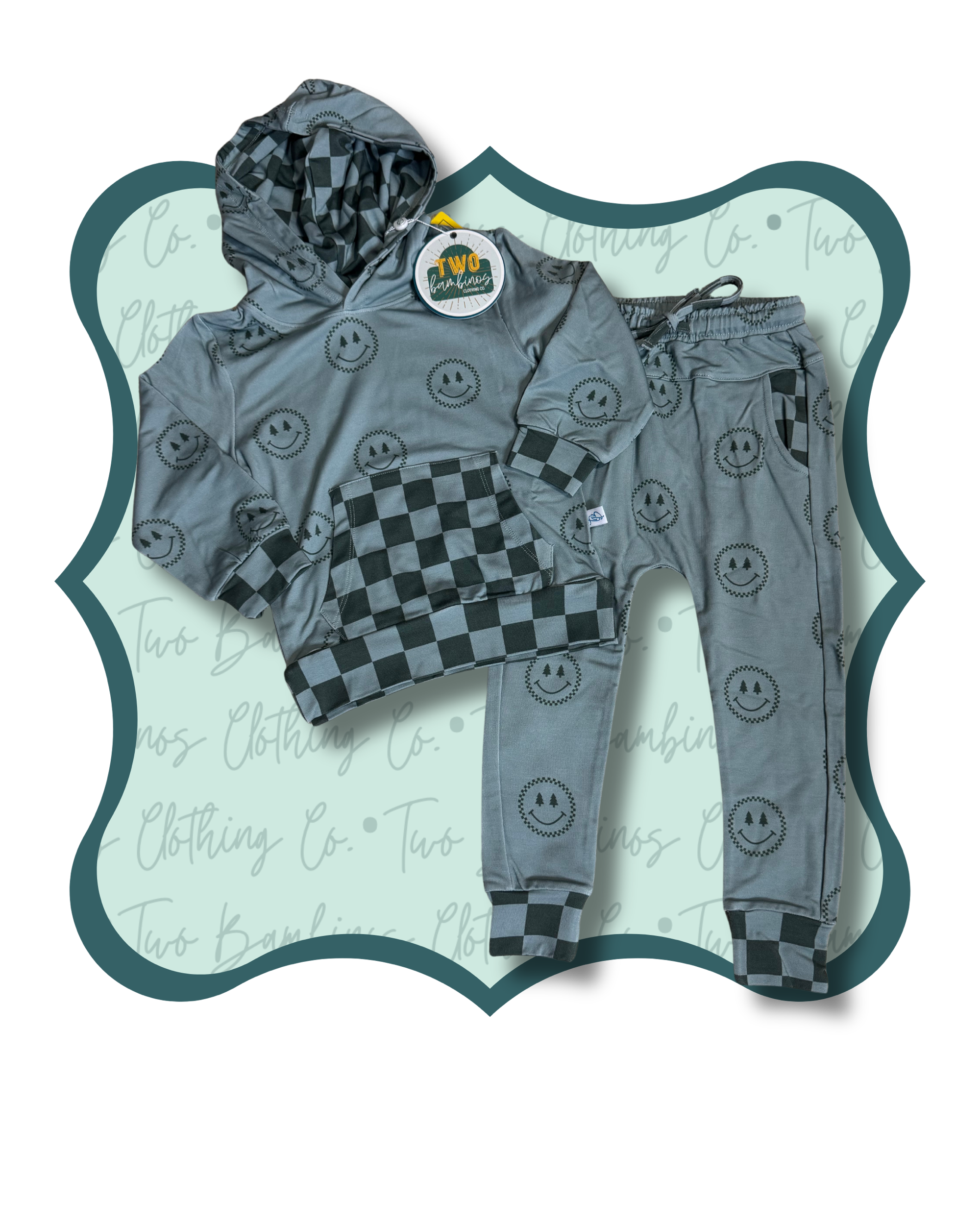 Jolly Pines Bamboo Terry Hoodie & Joggers