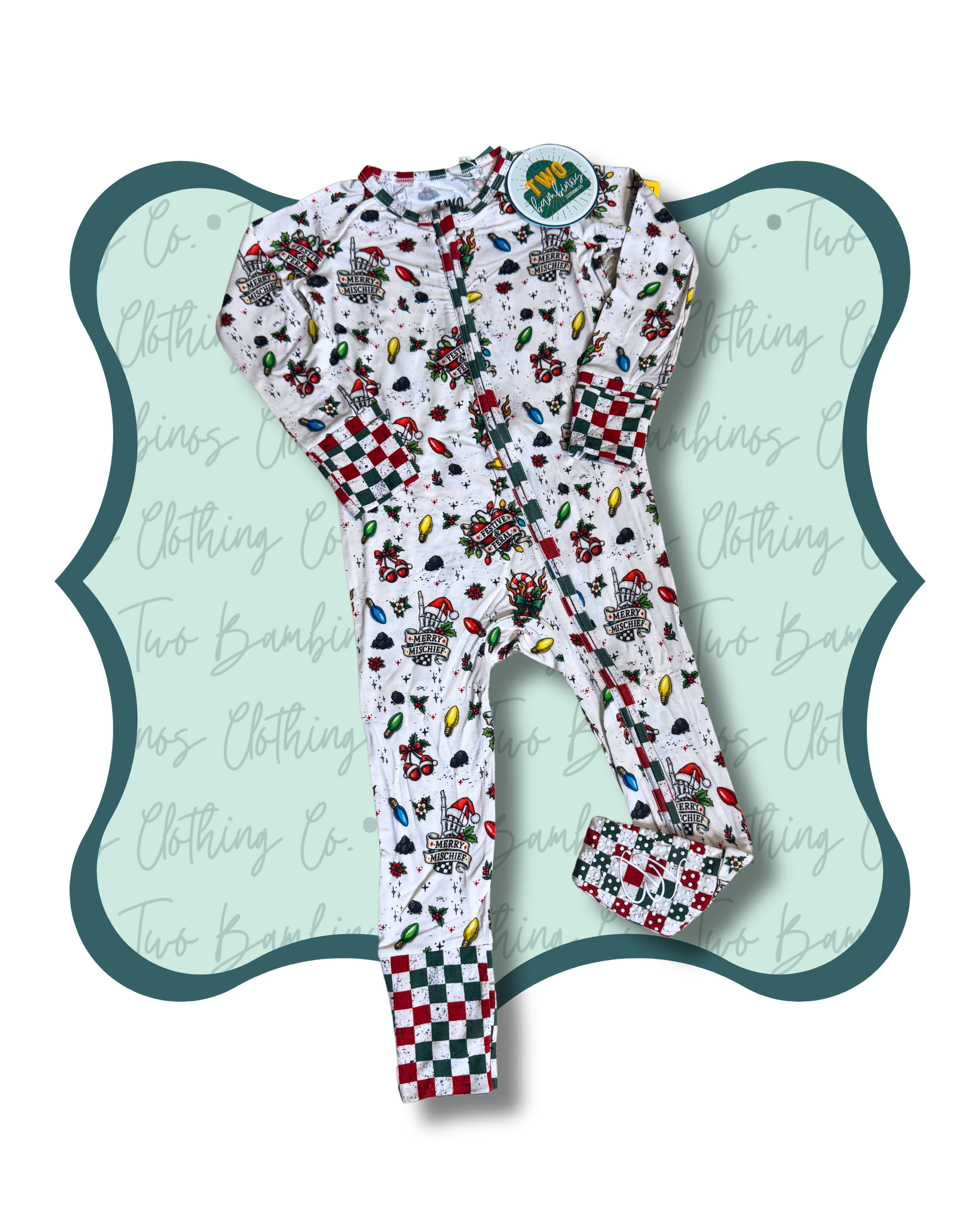 Festive & Feral Zippy PJ