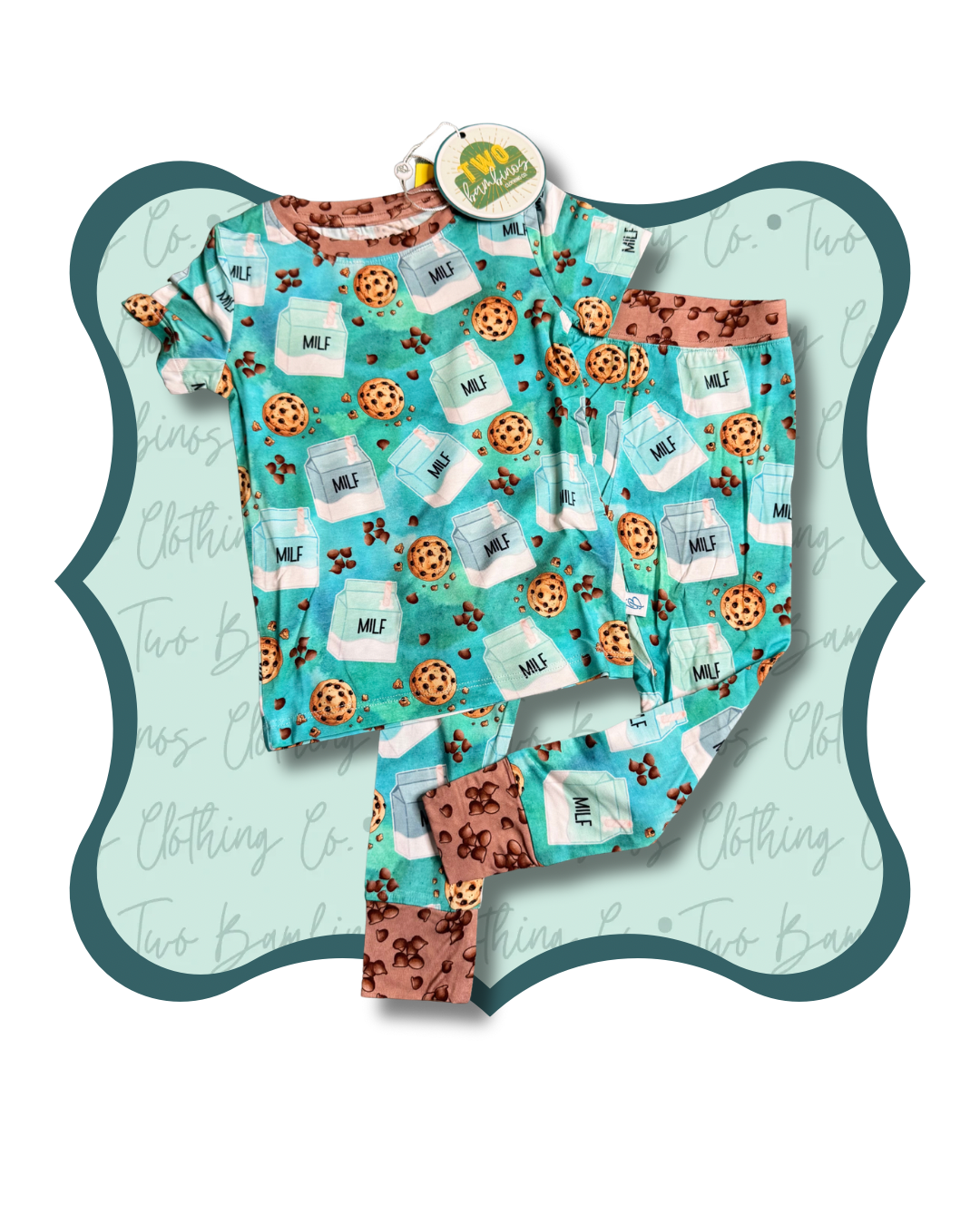 *OOPS* MILF & Cookies Two Piece PJs