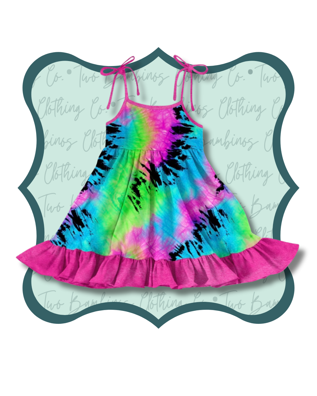 PRE-SALE Neon Meltdown Twirl *&me Bamboo Collab*