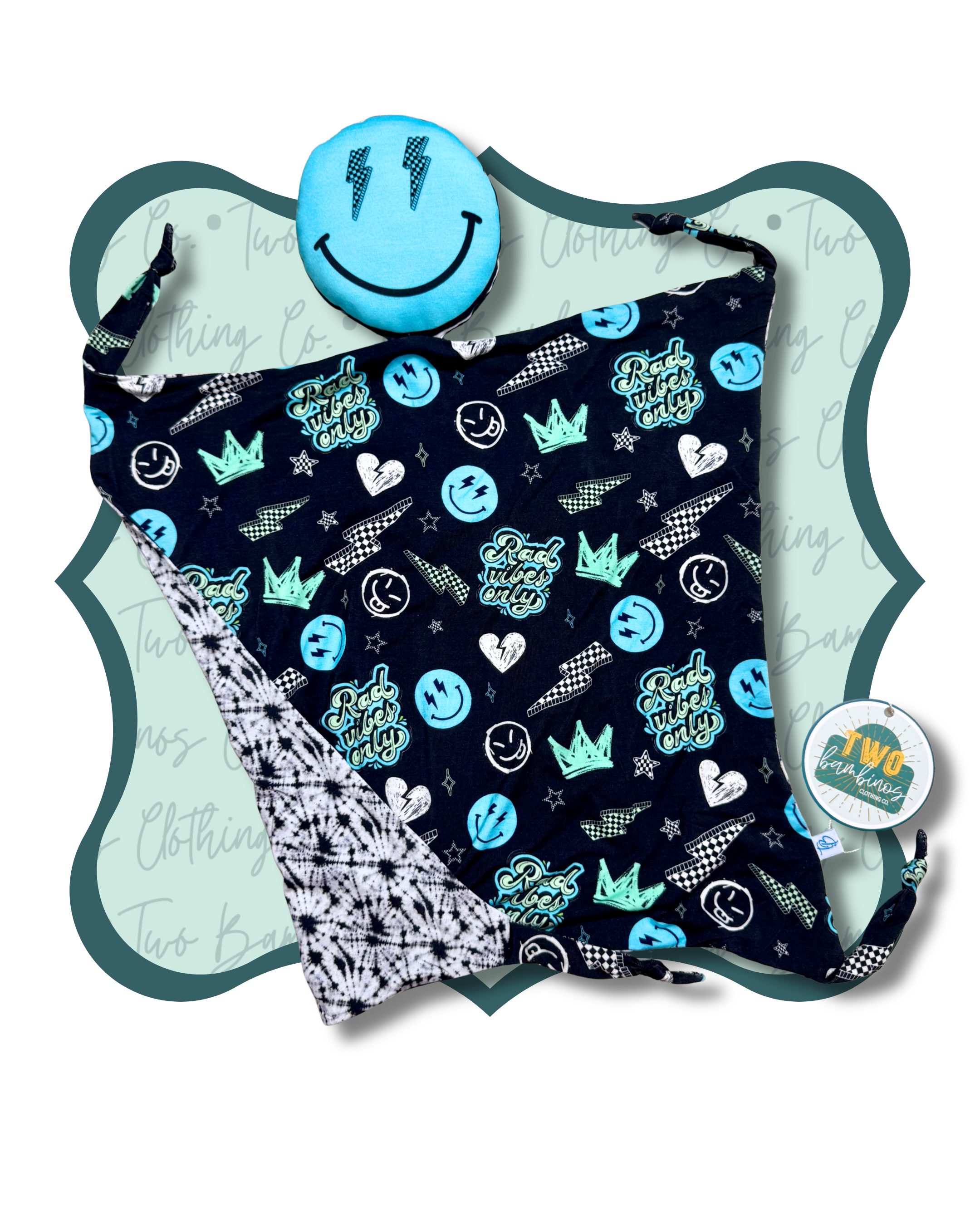 Rad Rebellion 16" x 16" Snuggle Lovey