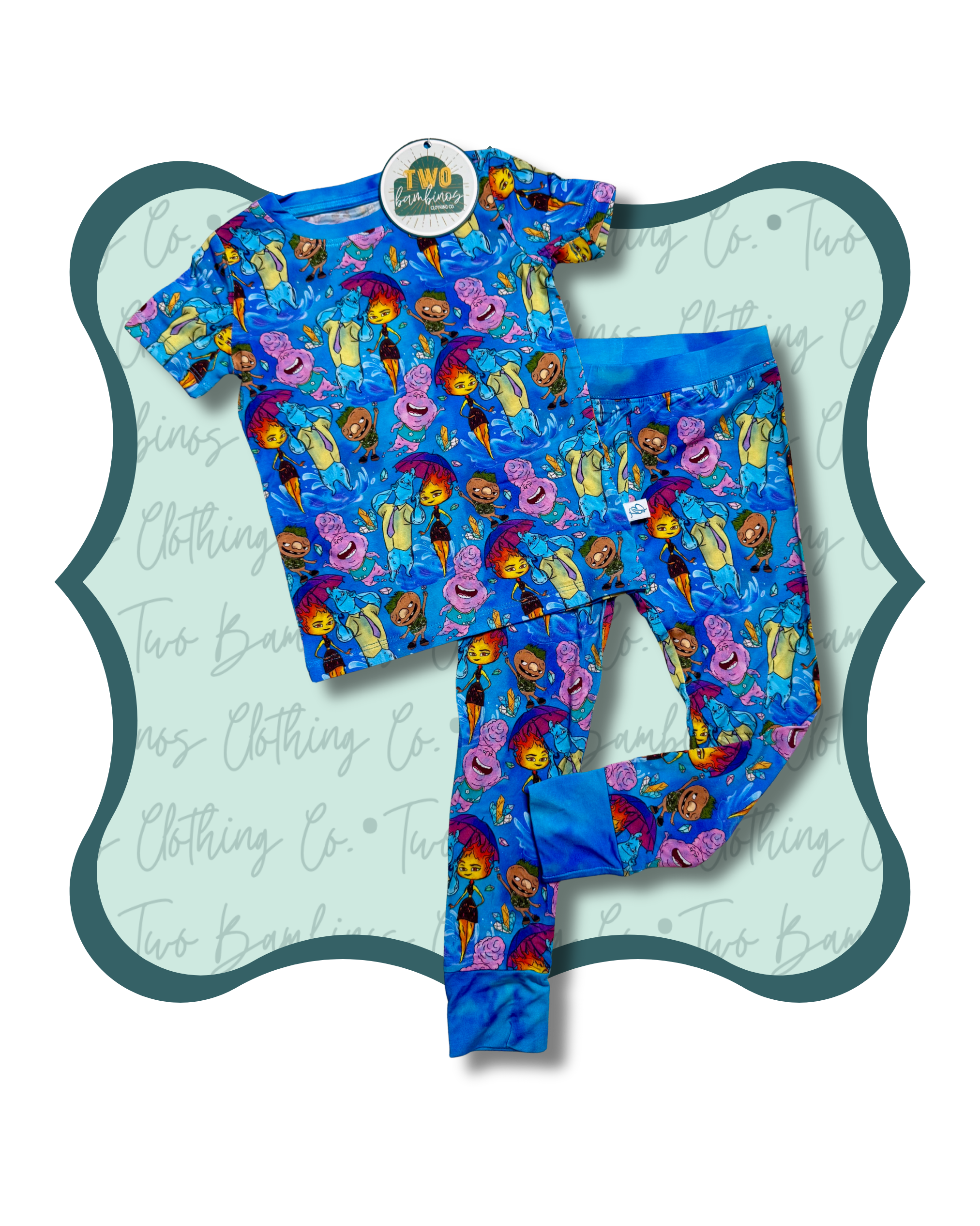 Opposites Ignite Two Piece PJs