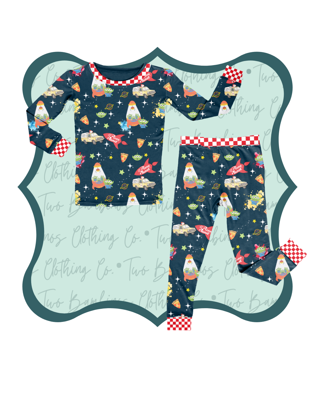 The Claw Two Piece PJs
