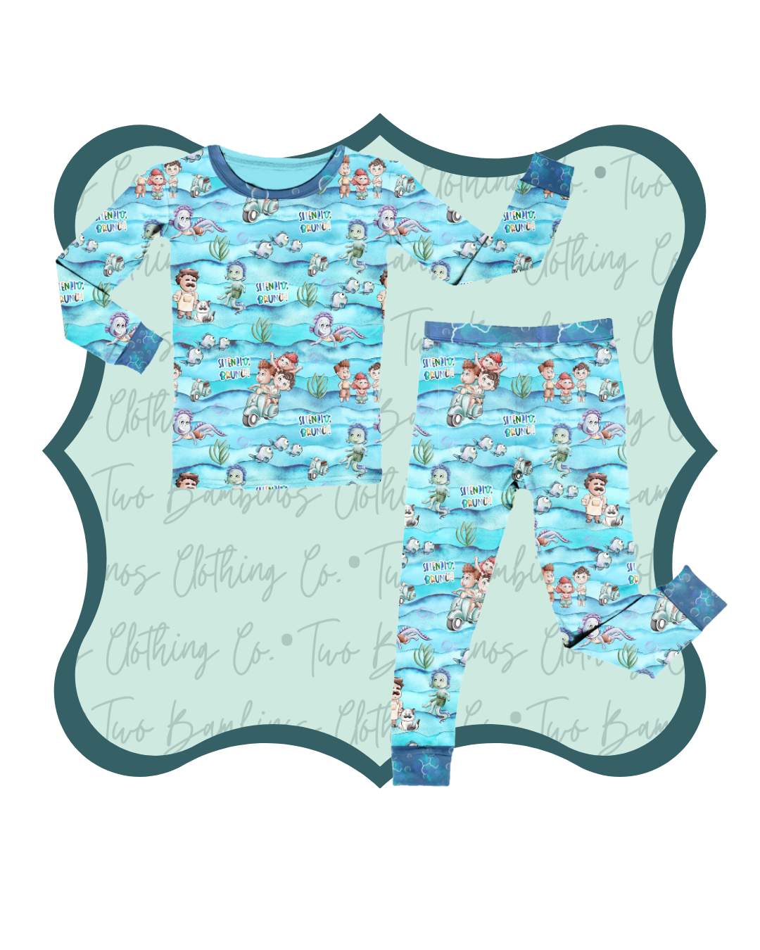 Silenzio, Bruno! Two Piece PJs