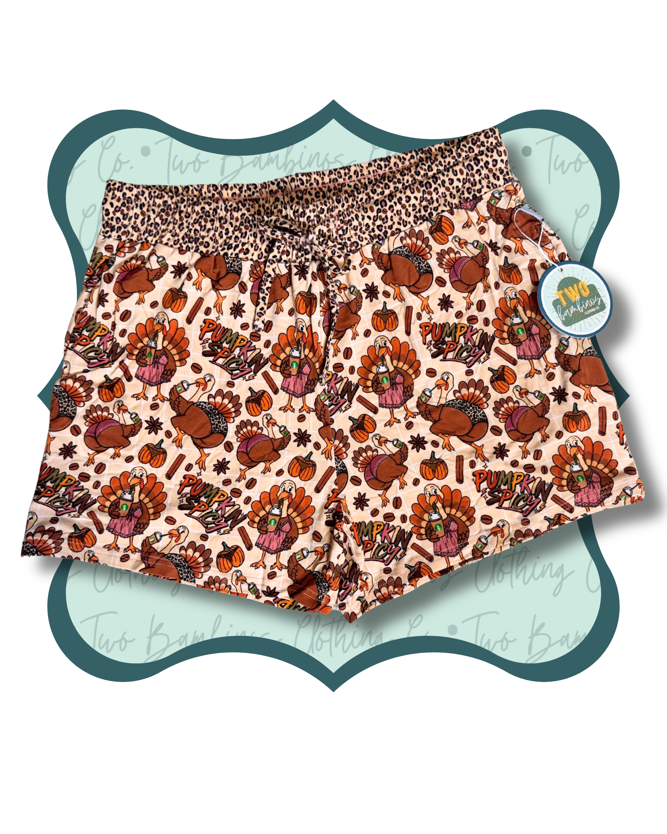Pumpkin Spicy Women's Shorts