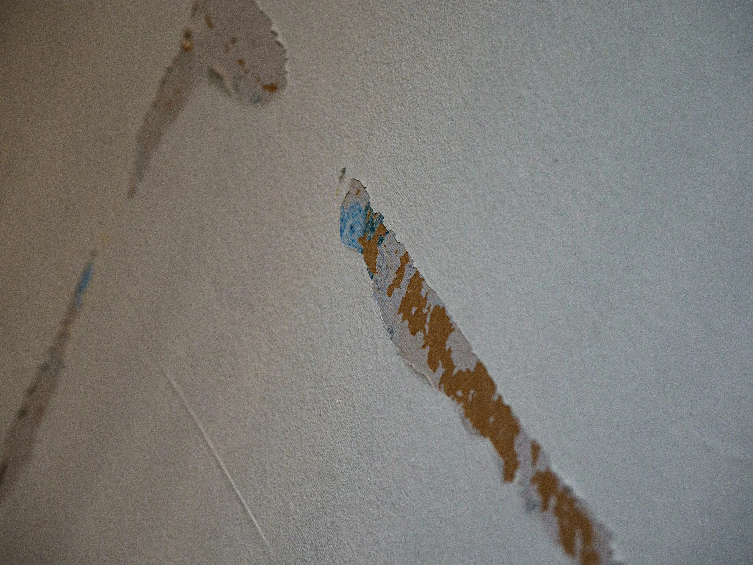 damaged drywall