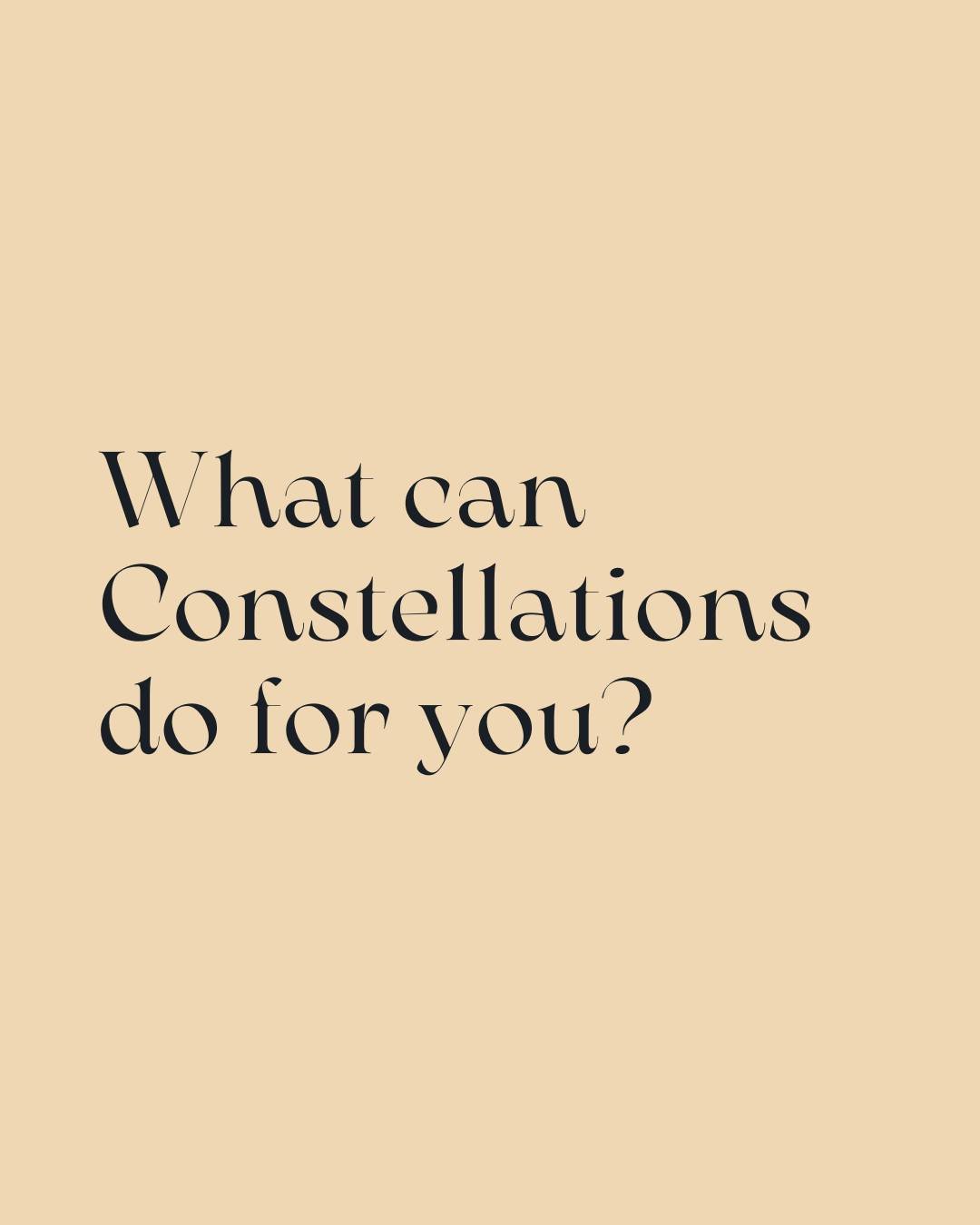 What can Constellations do for you? 🌿

Swipe through to see how Constellations bring you closer to living as your true self. 

#FamilyConstellations #GenerationalPatterns #BreakTheCycle #SystemicWork