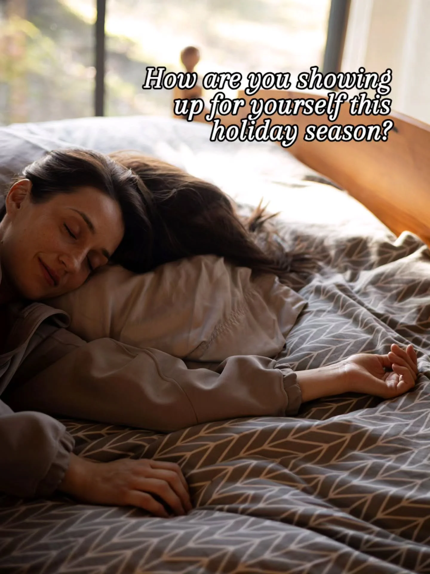 You give so much to everyone else. Don&rsquo;t forget to give to yourself too.

The holidays often pull us into caretaking, showing up, and holding space.
But your system needs moments of receiving as well.

🫴 Receiving rest.
🫴 Receiving softness.
