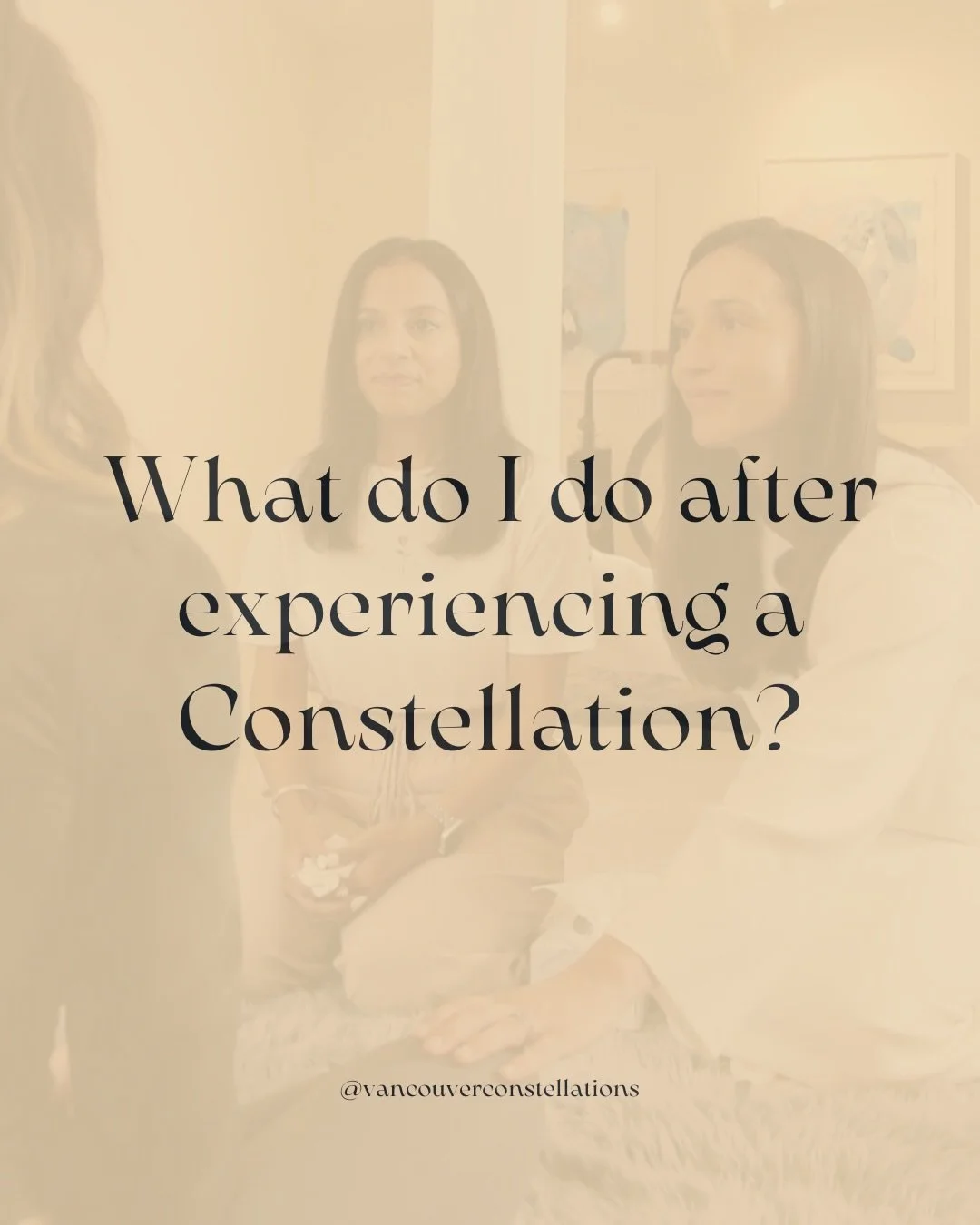 You&rsquo;ve just experienced a Constellation. Here&rsquo;s how to care for yourself afterward.

🌱 Let it stay close. You don&rsquo;t need to analyze or explain anything yet. The work will continue to unfold.

💧 Rest. Drink water. Keep life simple.