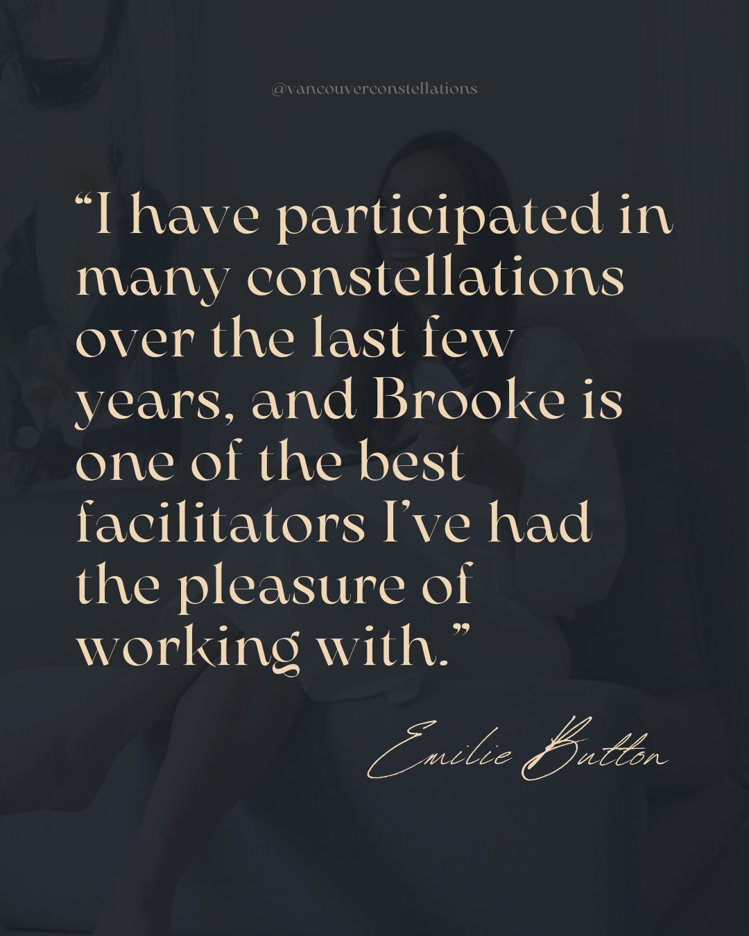 Reflections like this, especially from someone experienced in Constellations, land deeply and remind us why we care so much about what we do. They also reaffirm our commitment to holding each circle with clarity and care.

Thank you for your trust, E