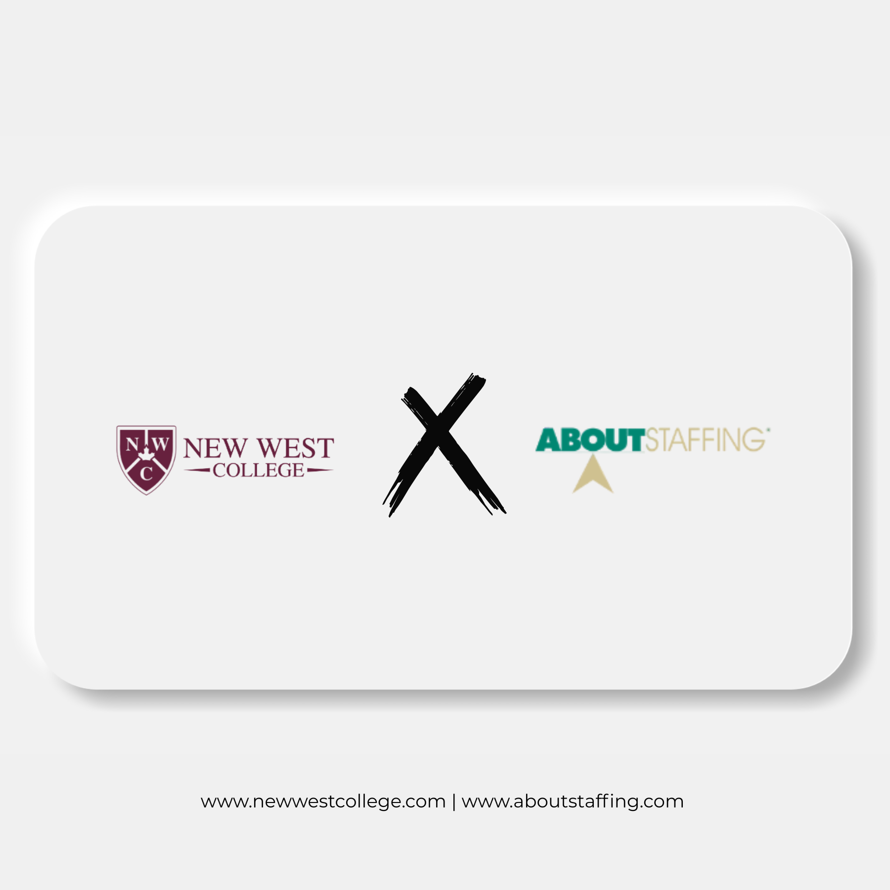 New West College partners with About Staffing to empower students’ careers. 